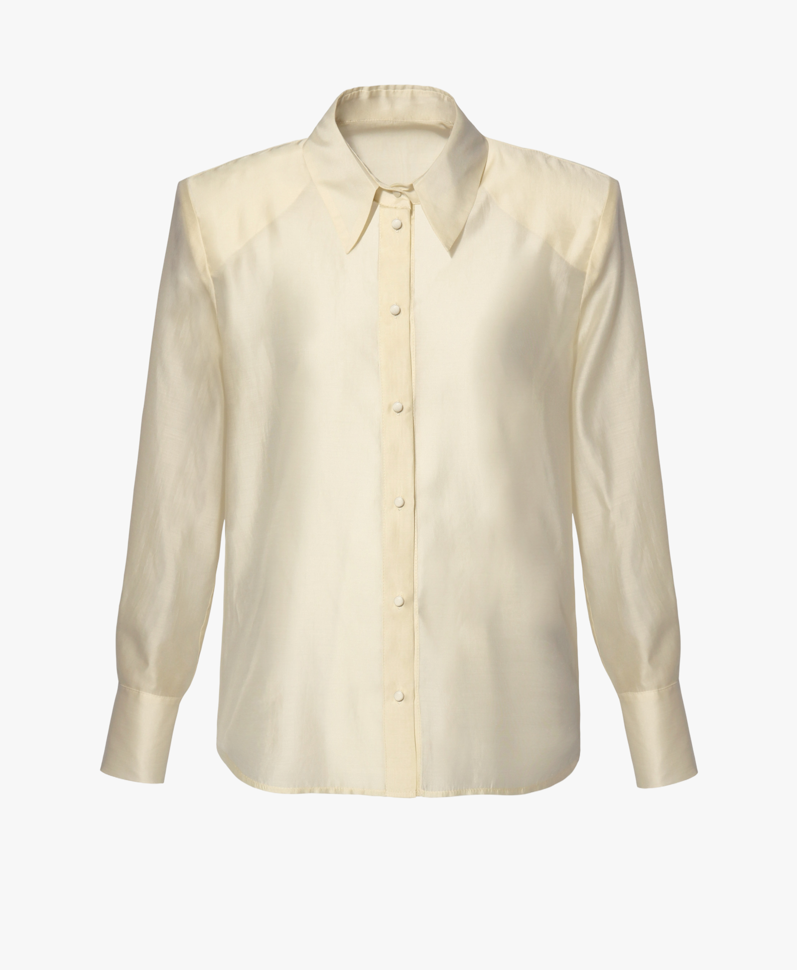 Shirt Sarita Butter Yellow made by HALEWSKI