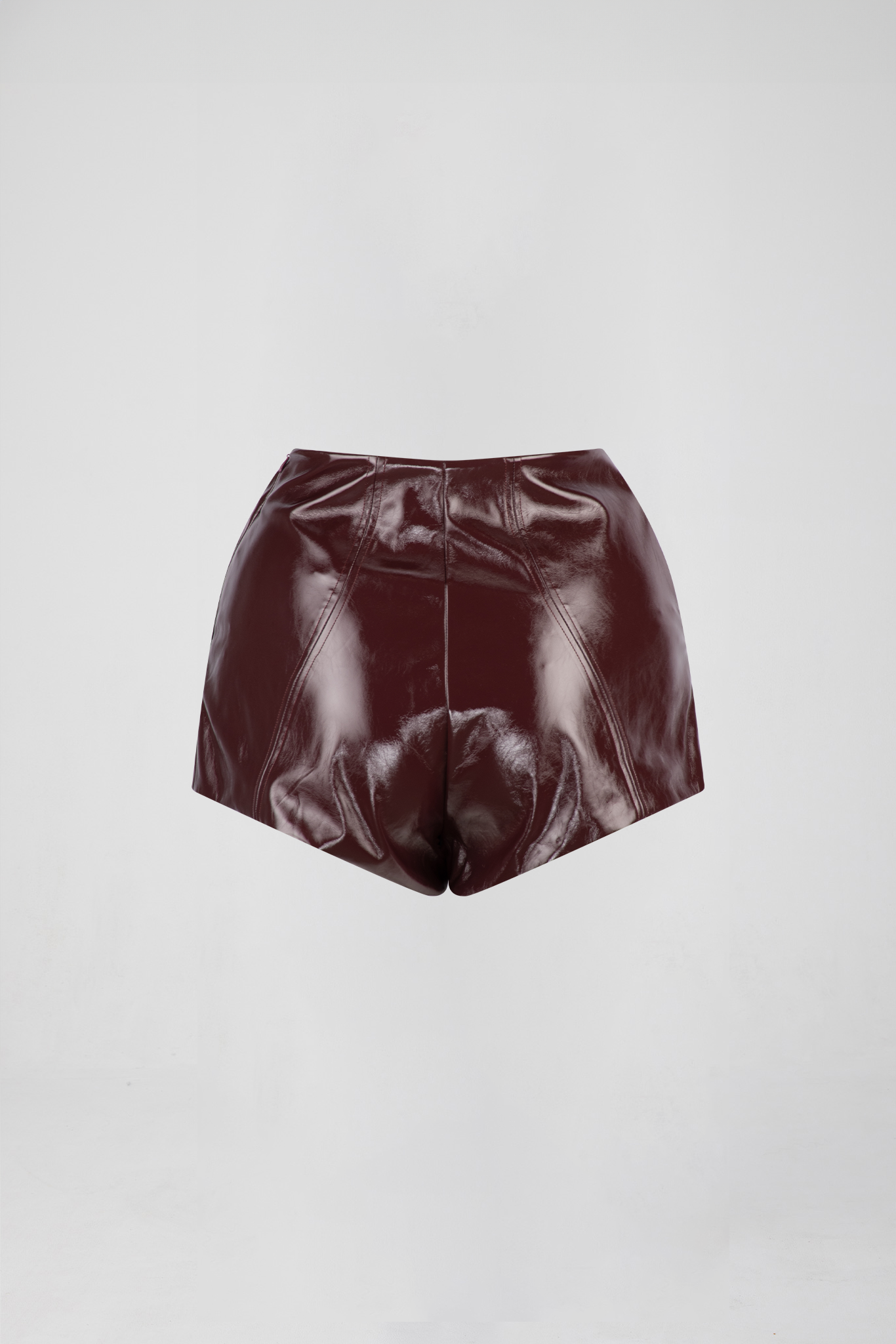 Shop Atoir Wren Micro Shorts In Blood Red