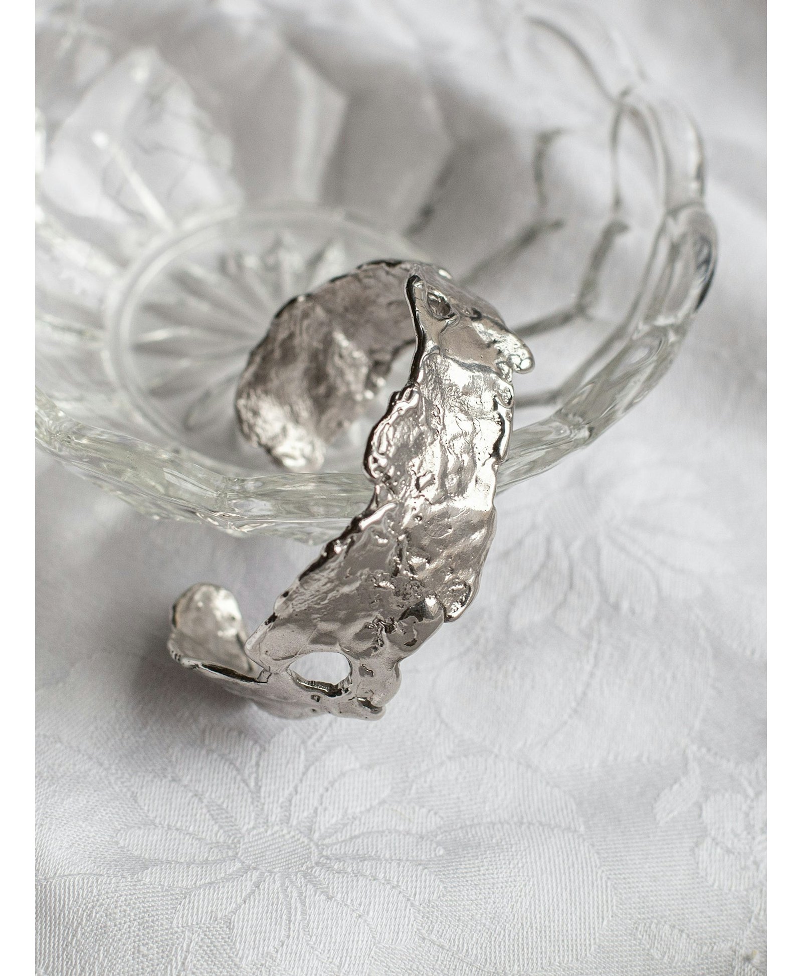 Talisman Moon Bracelet Silver made by Eva Remenyi