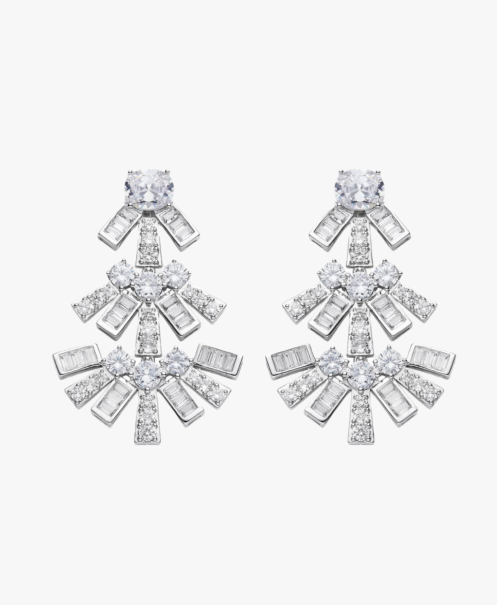 Claira Earrings (White) made by Nana Jacqueline