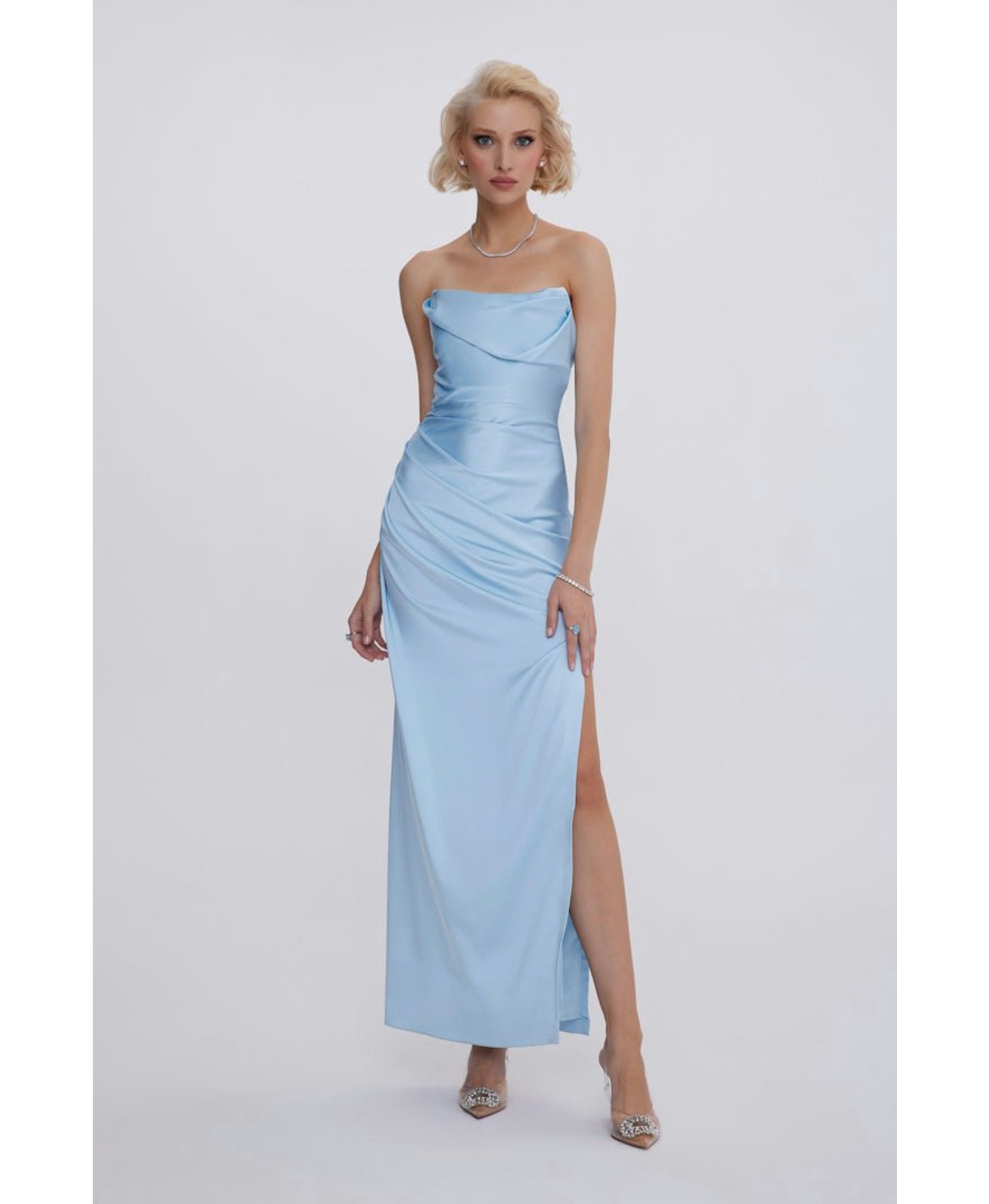 Doutzen Dress - Blue in Blue made by Gigii's