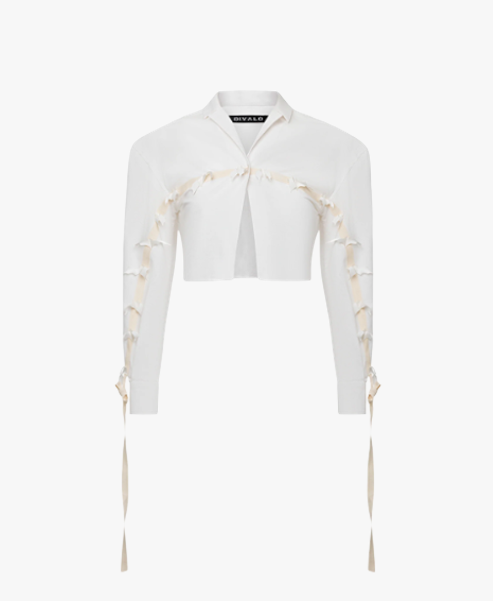 Raven shirt in White made by DIVALO