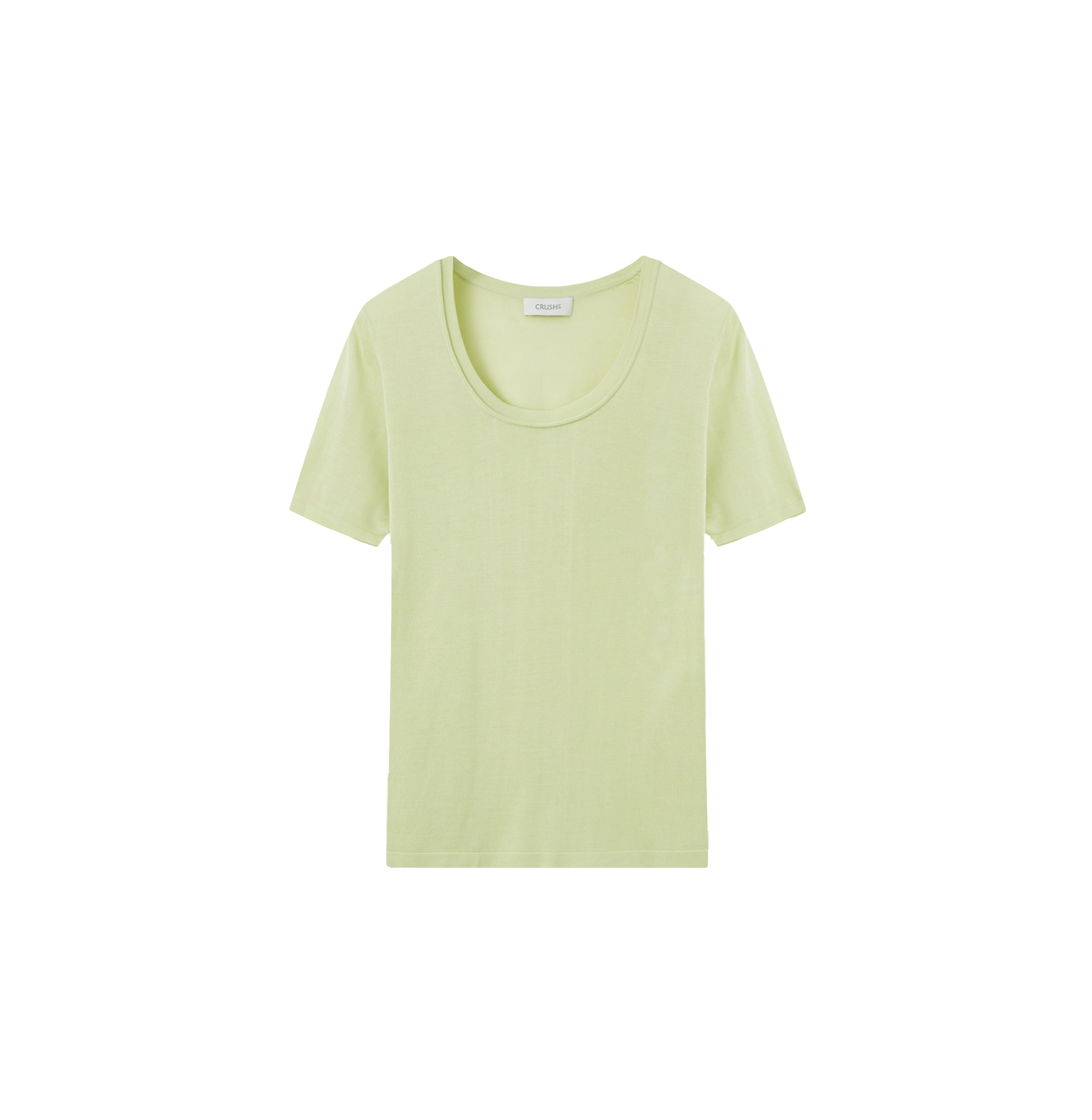 Crush Collection Silk T In Green