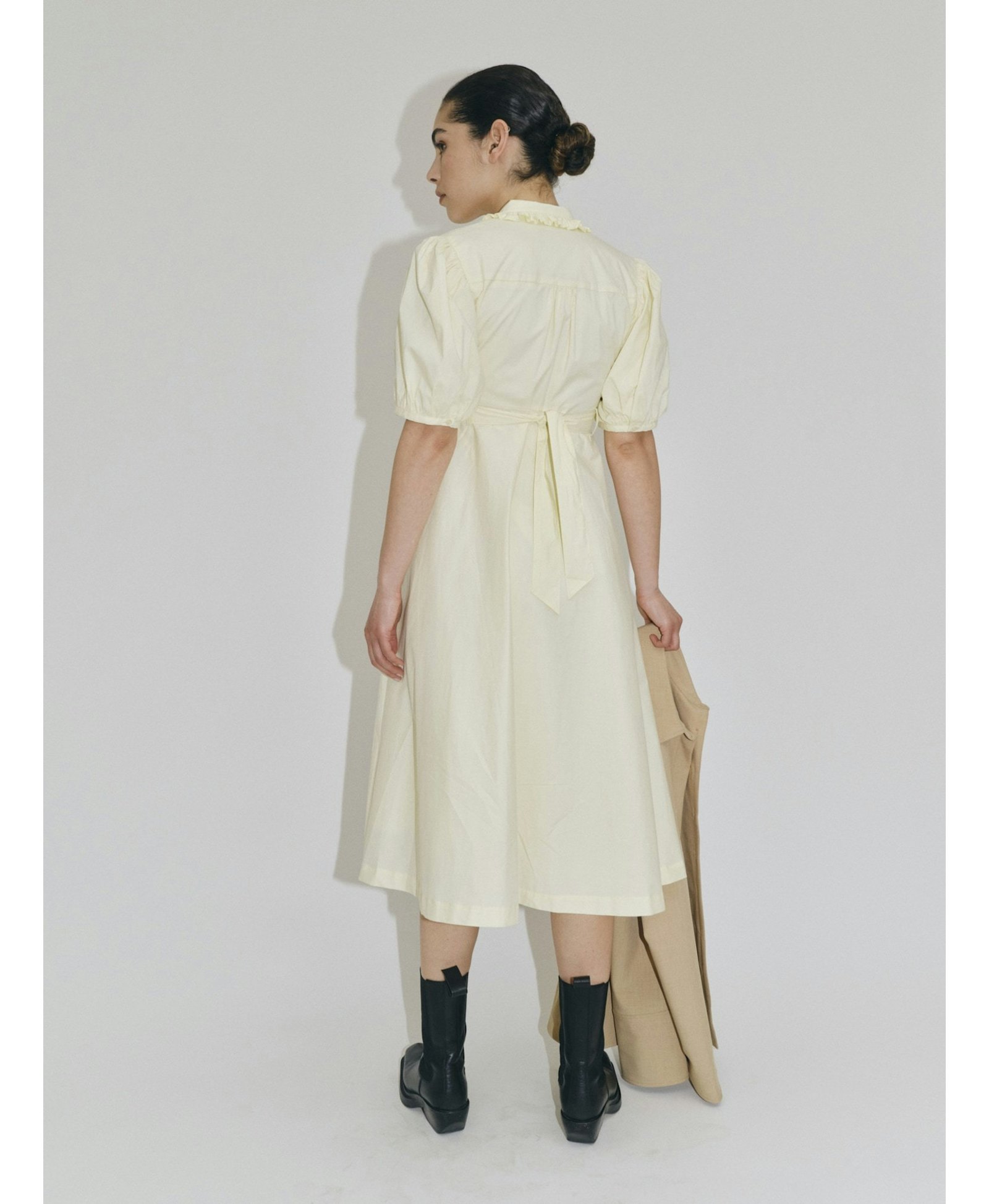 Noel Dress - Pale Lime made by HERSKIND