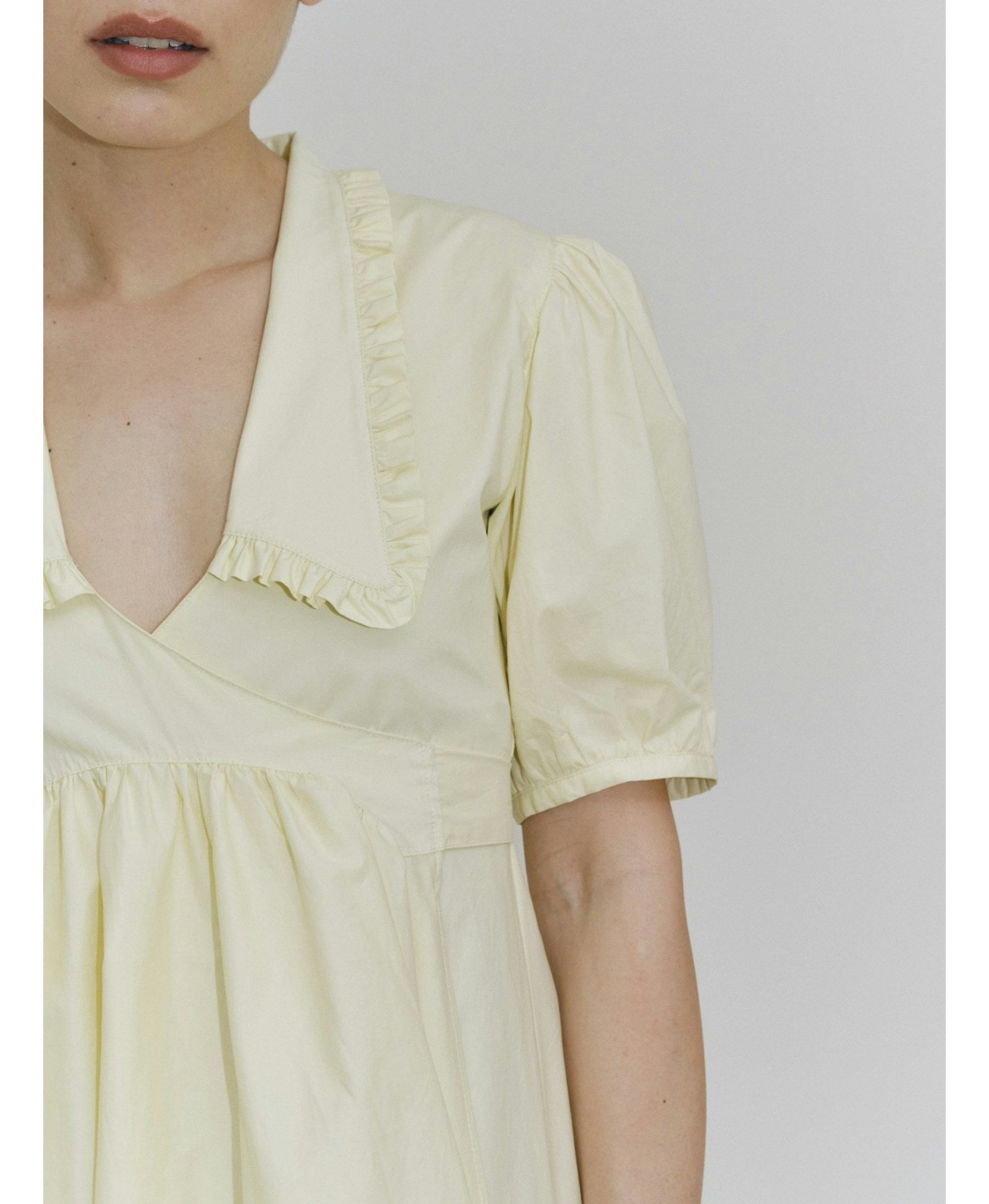 Noel Dress - Pale Lime made by HERSKIND