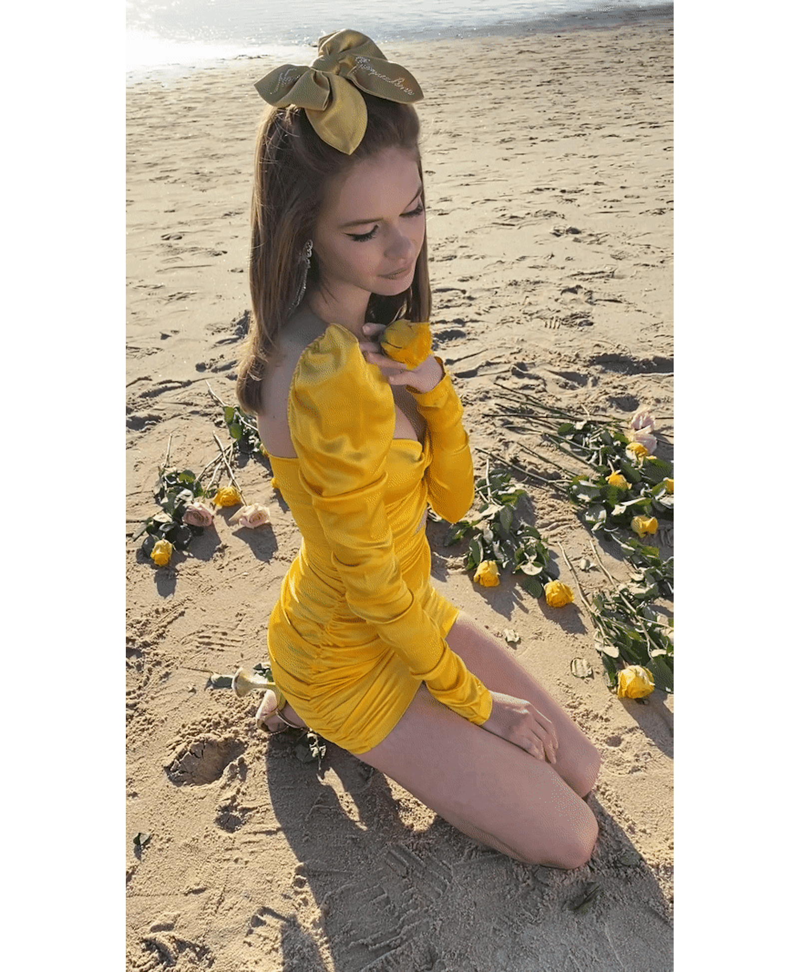 Yellow Bonnie Dress (Final Sale) made by Nana Jacqueline