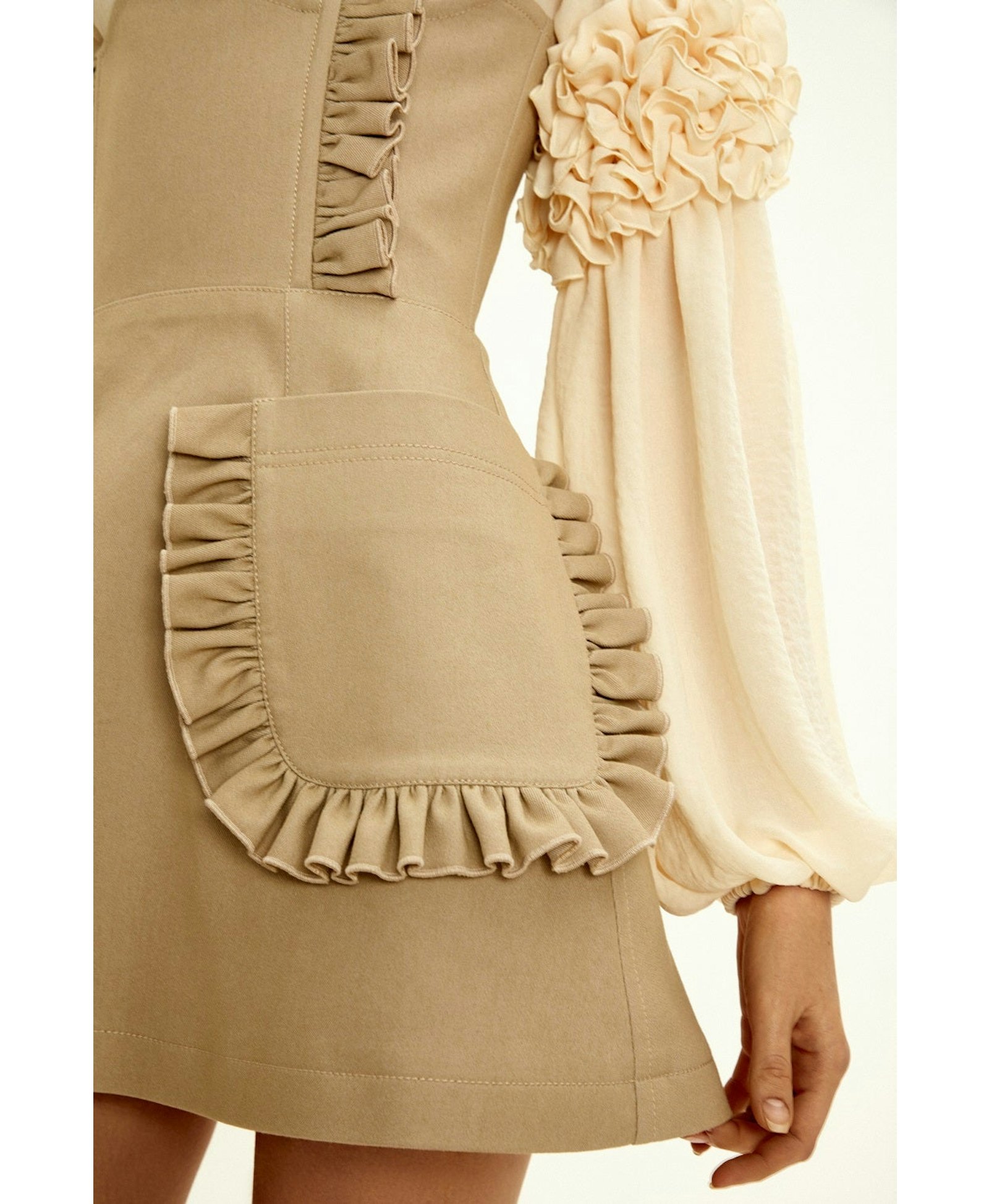 Beige Corset Skirt made by Guranda