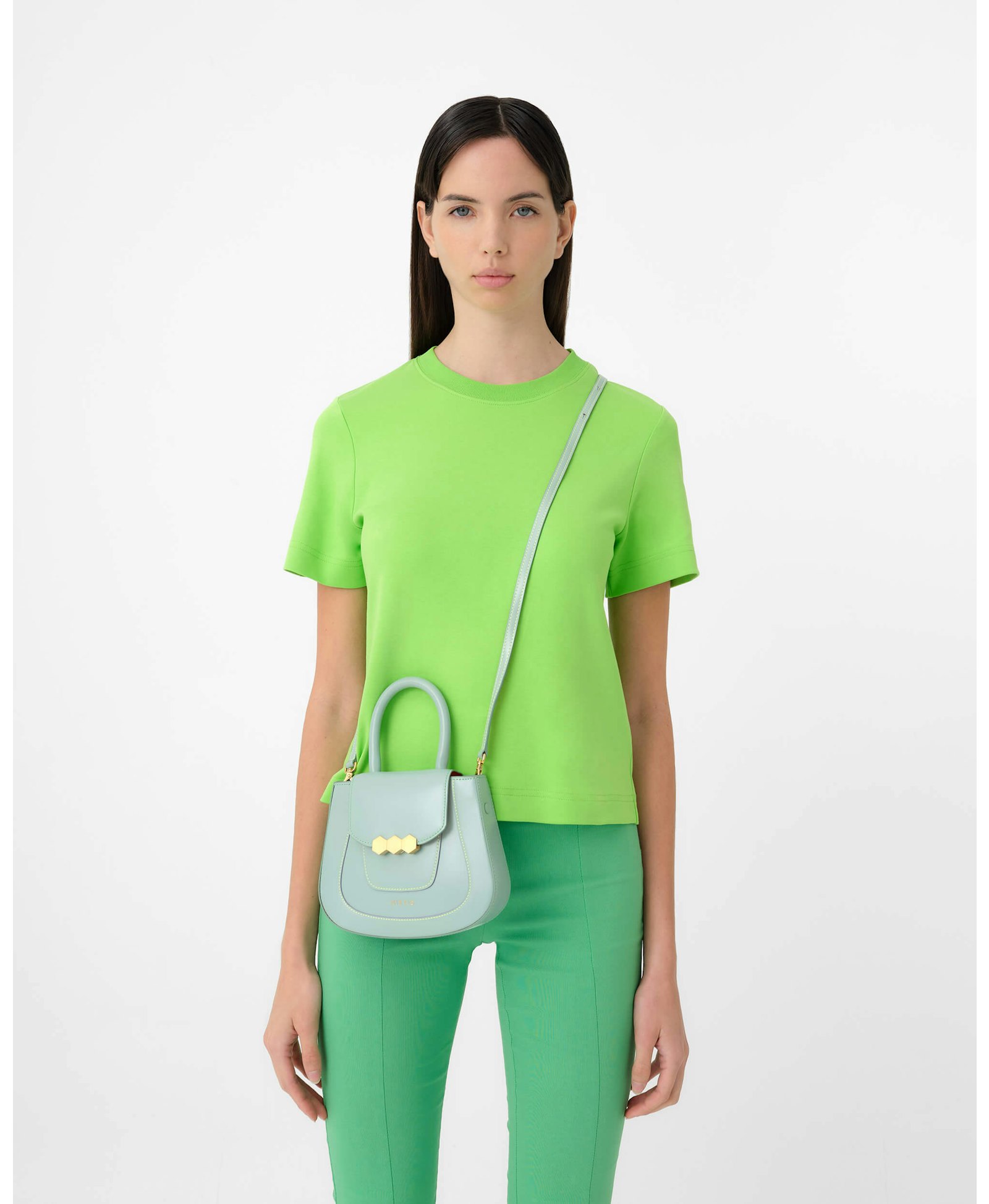 Mini Jill Mint green in Green made by Mietis