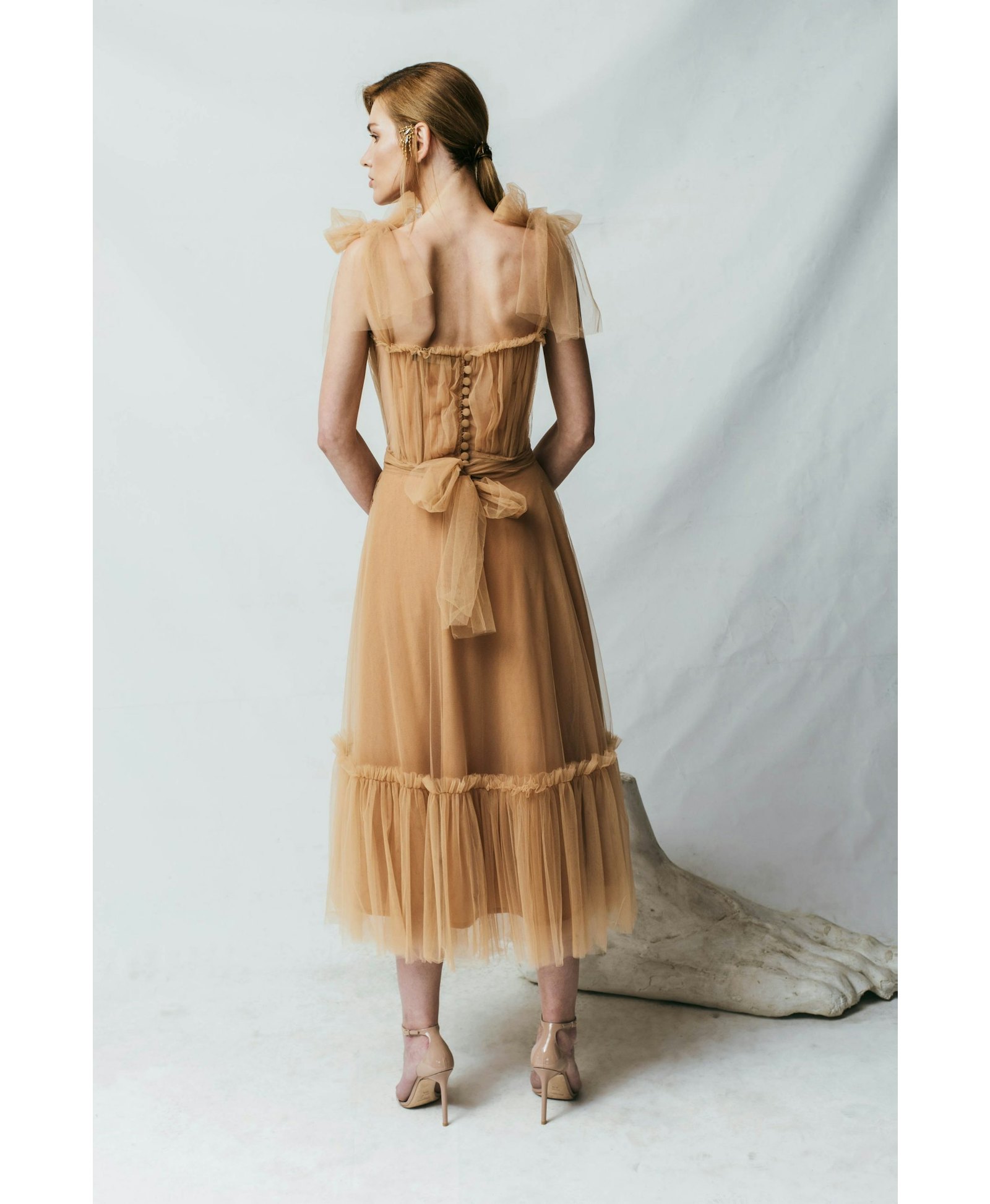 French Tulle Bustier Top made by Aureliana