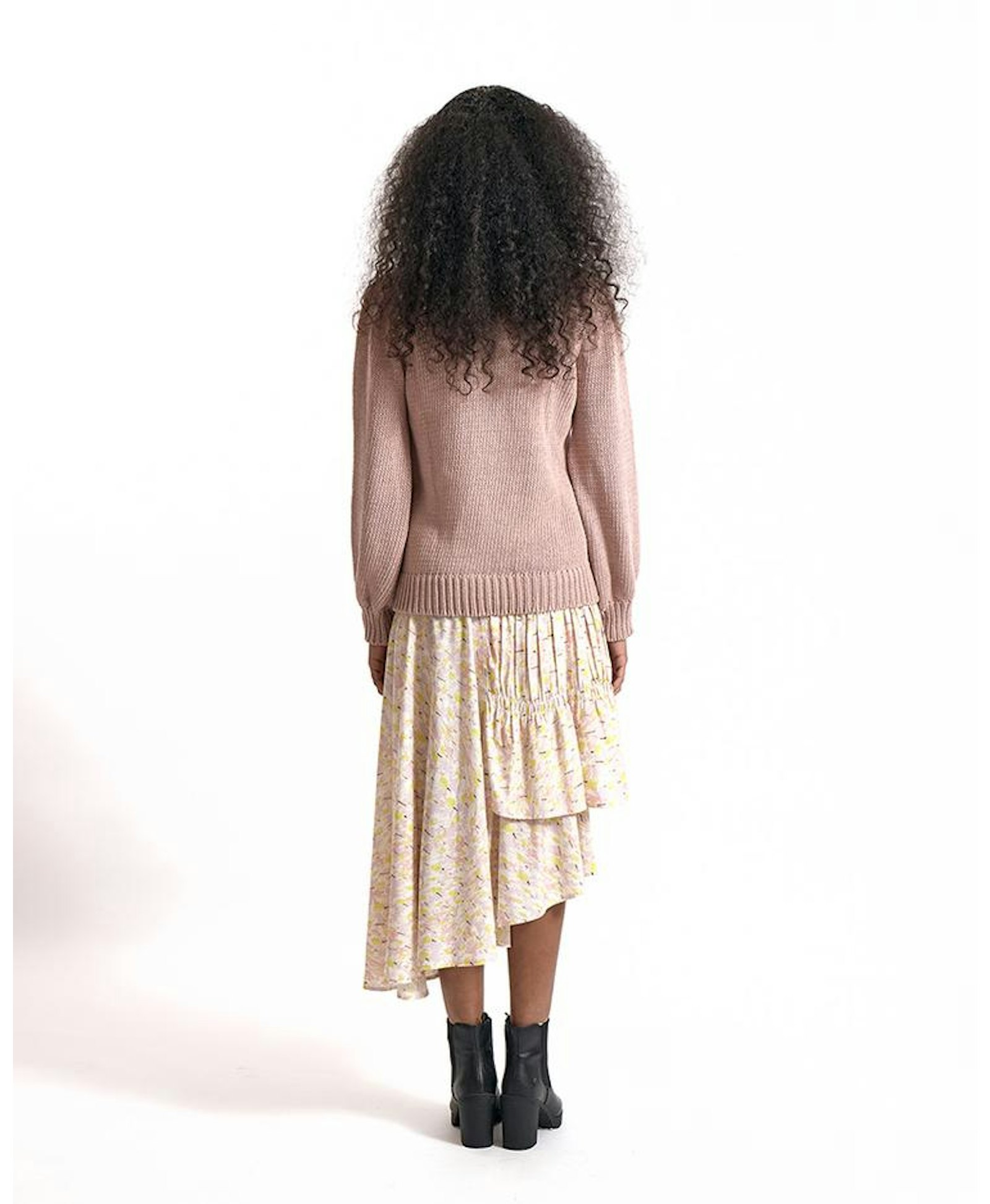 LIOBA sweater in Purple made by AYNI