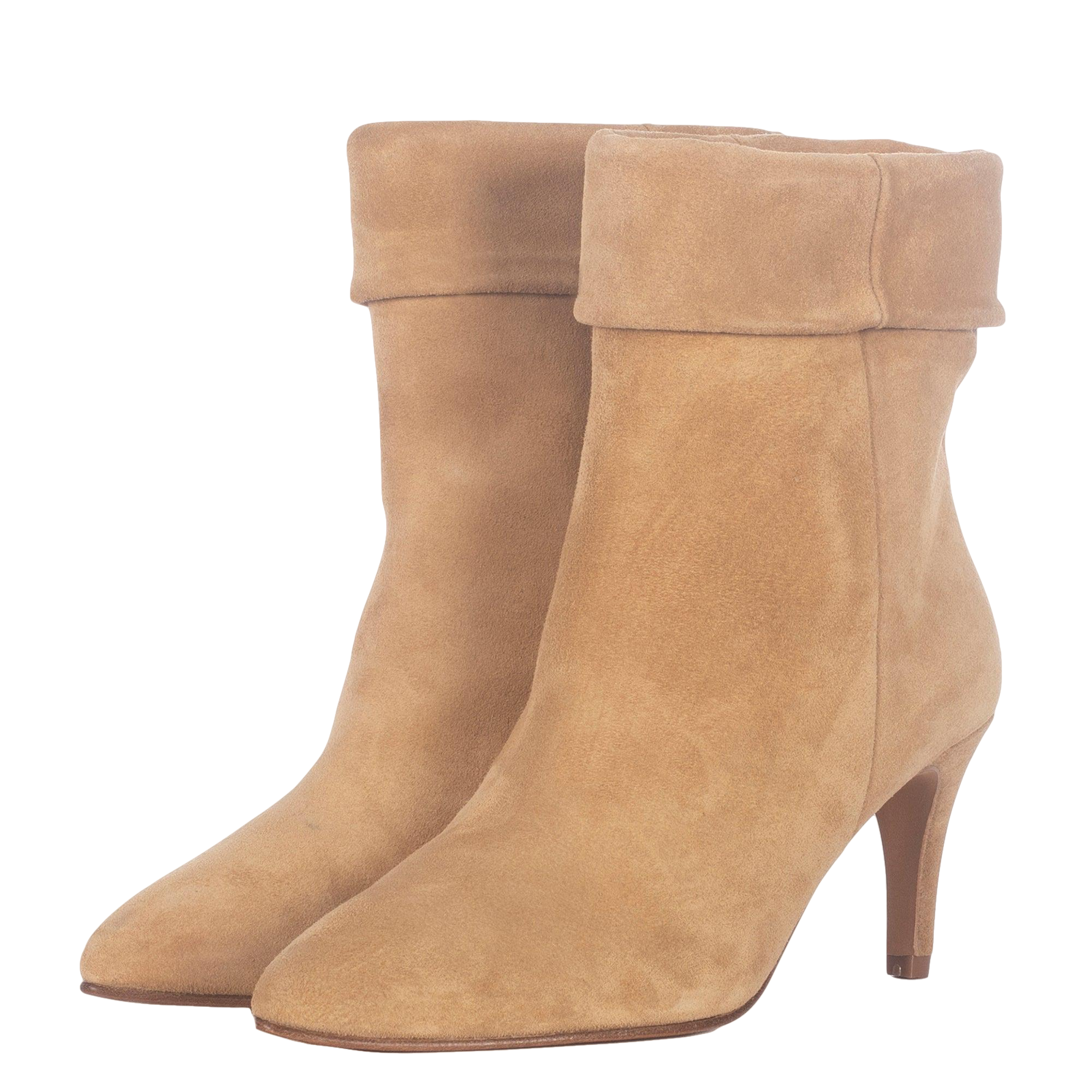 Toral Sand Suede Ankle Boots In Brown