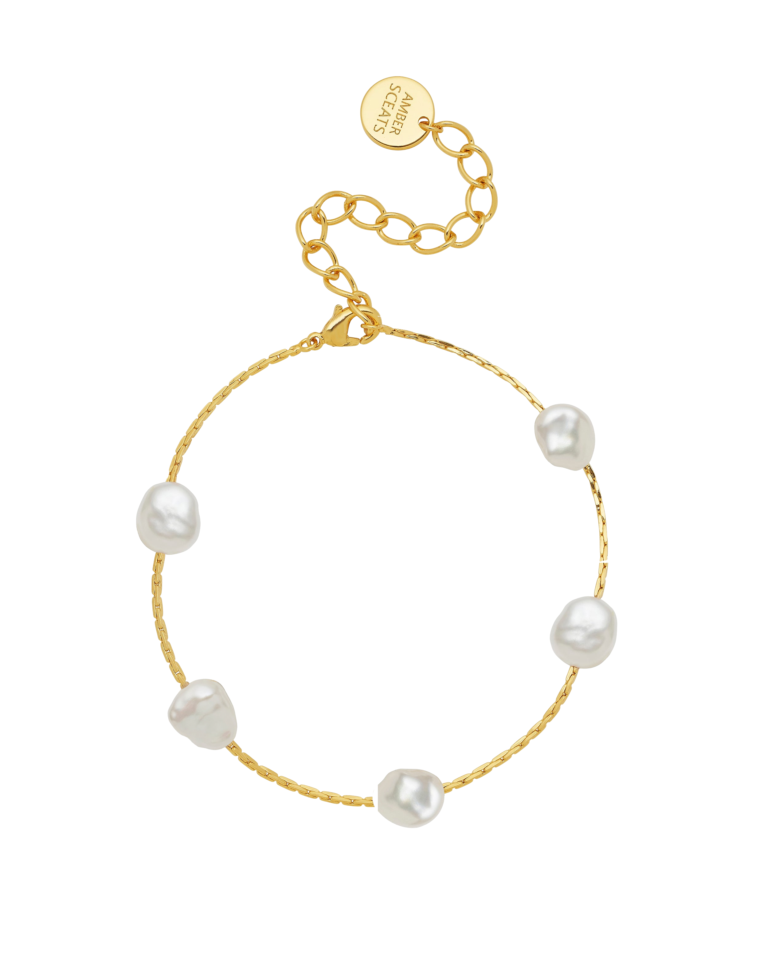 Amber Sceats Starlie Bracelet In Gold