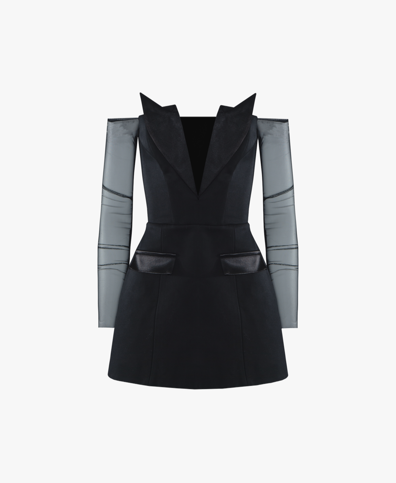 TUXEDO DRESS made by Vestiaire d'un Oiseau Libre