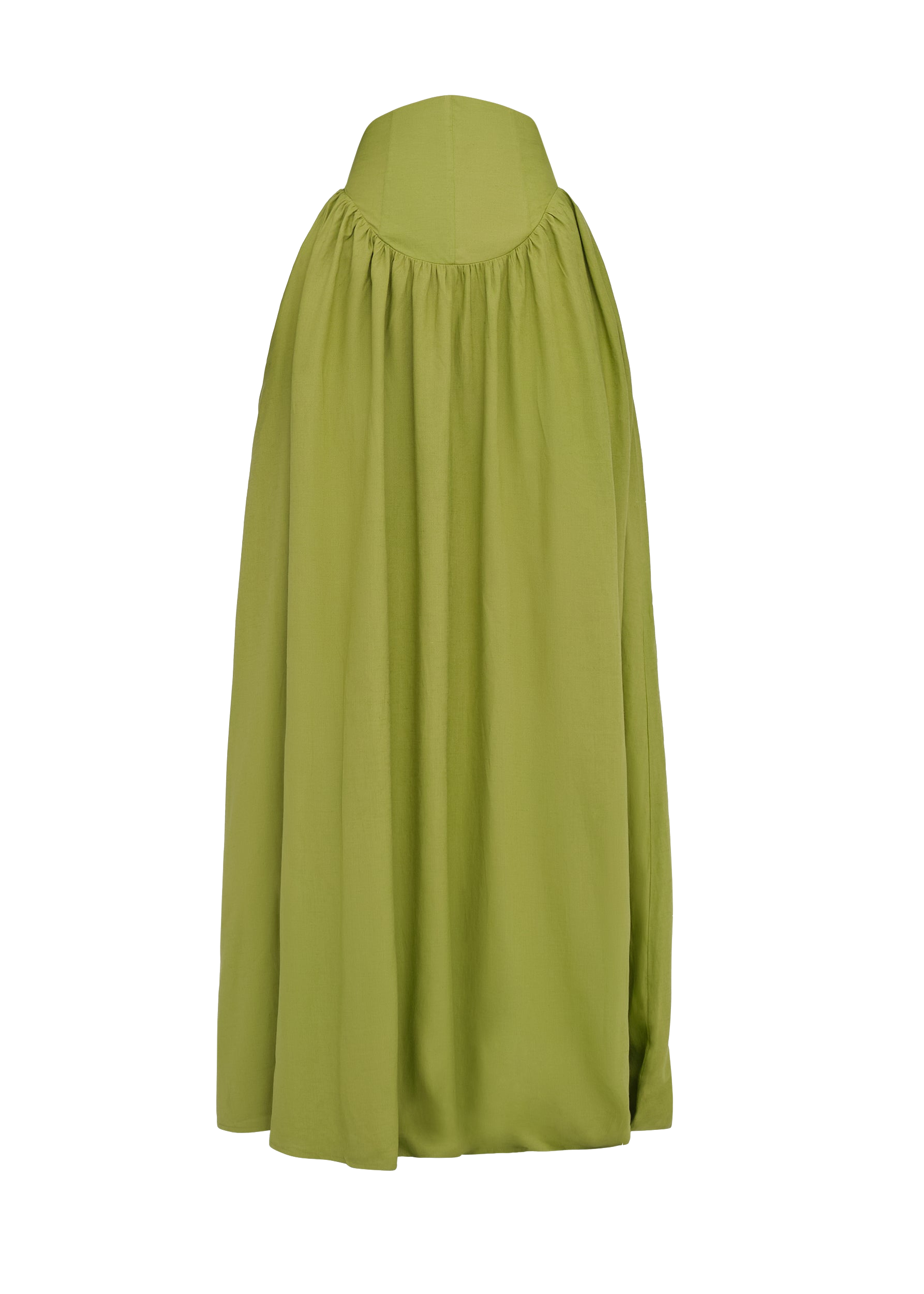 Andrea Iyamah Pado Corset Maxi Skirt In Green