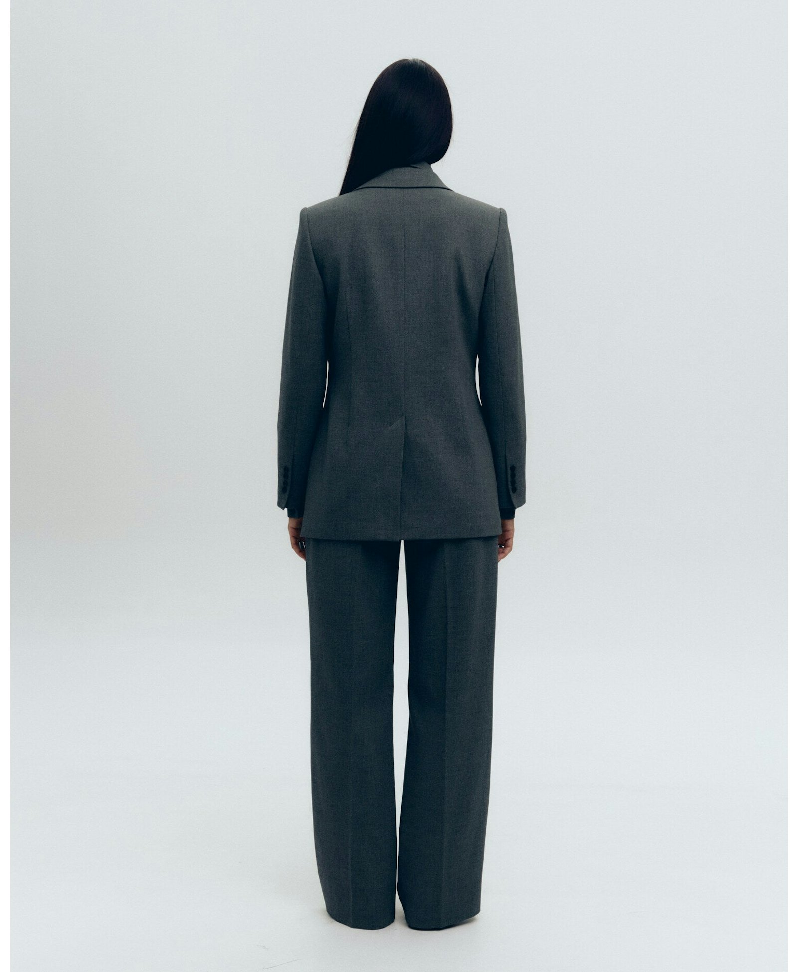 Grey pants made by KNITEL