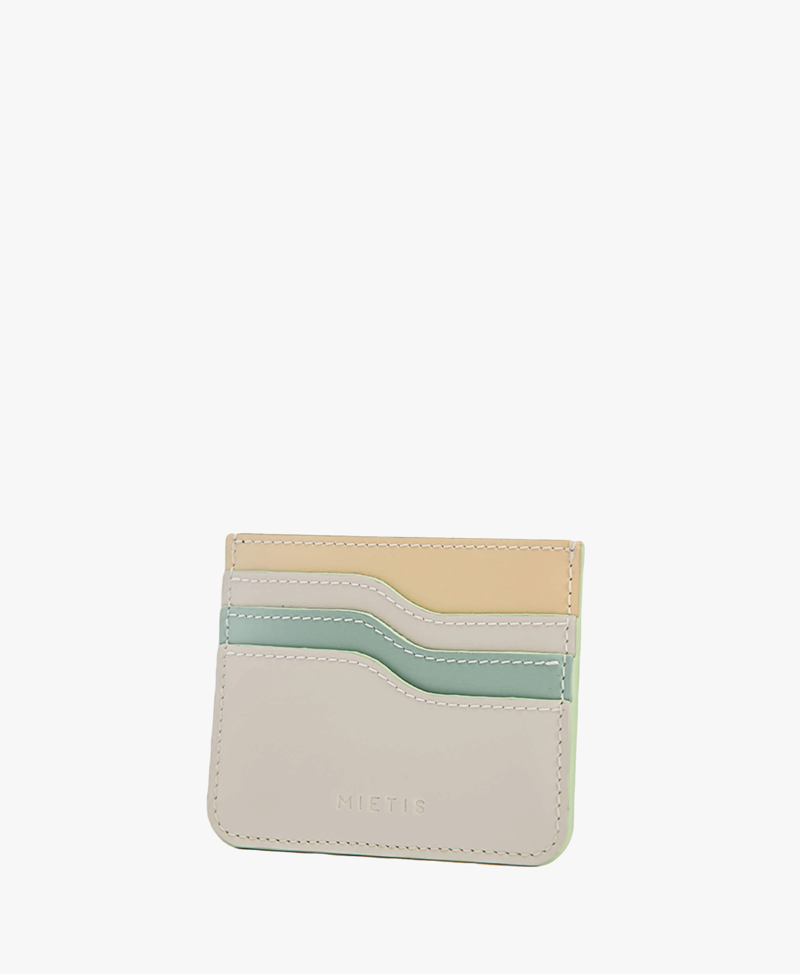 Cardholder White in White made by Mietis