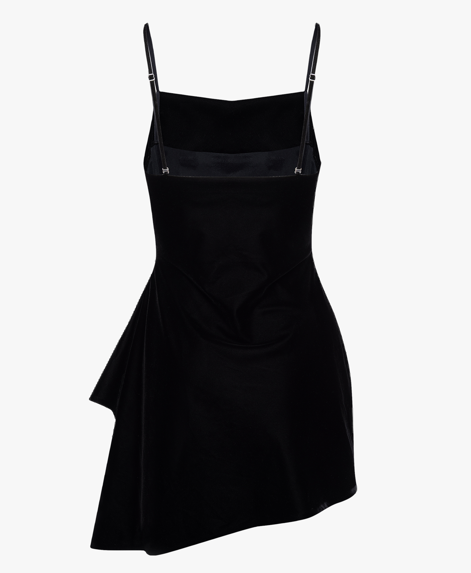 Asymmetrical Draped Mini Dress made by NDS The Label