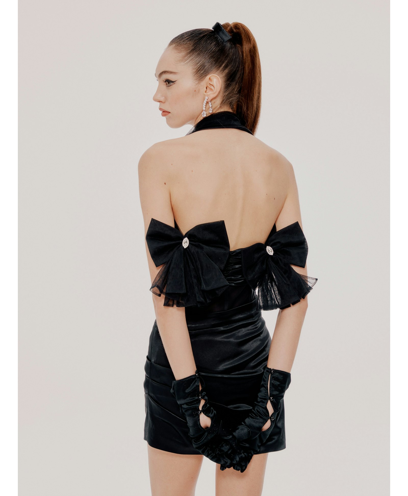 Black Imani Top (Final Sale) in Black made by Nana Jacqueline