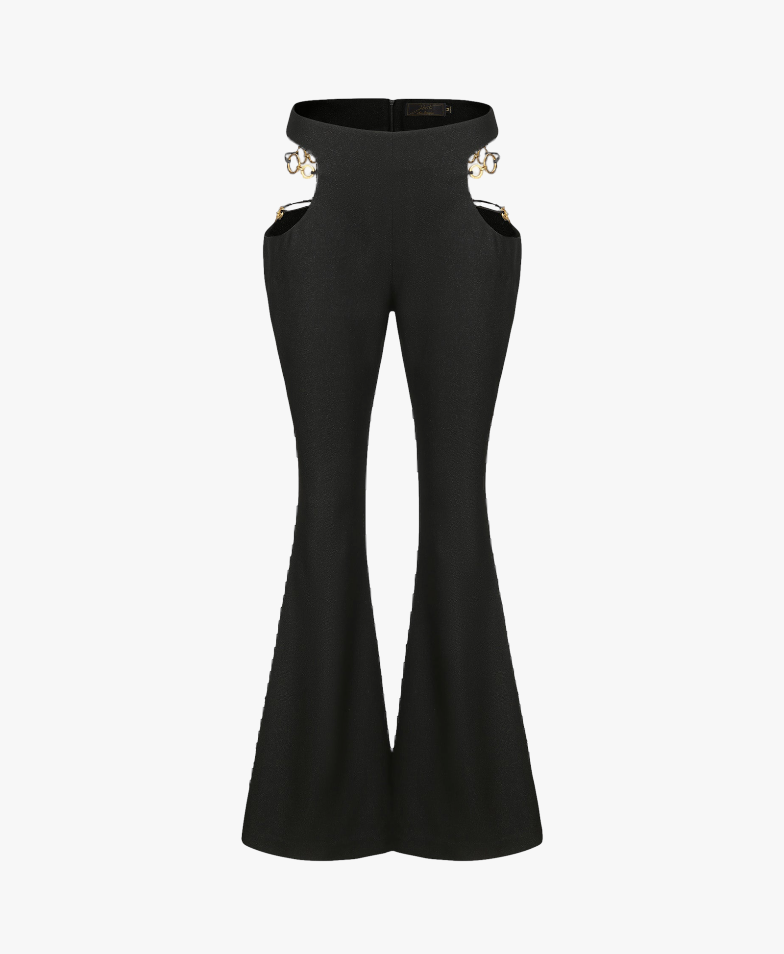 Sahara Flared Pants (Final Sale) in Black made by Nana Jacqueline