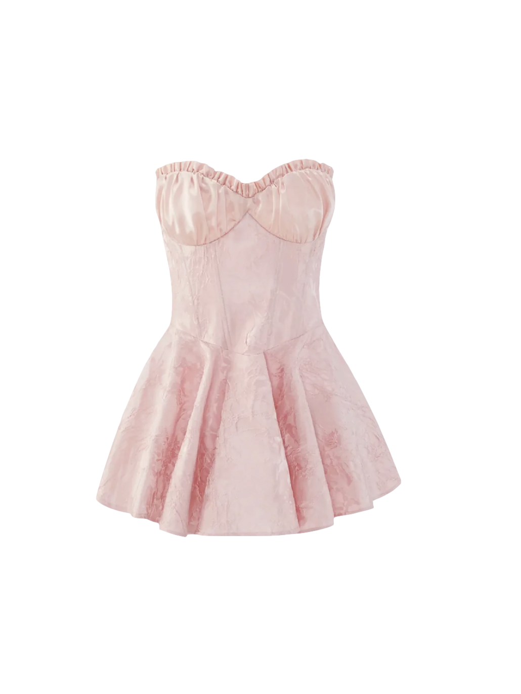 NaaNaa corset top in light pink