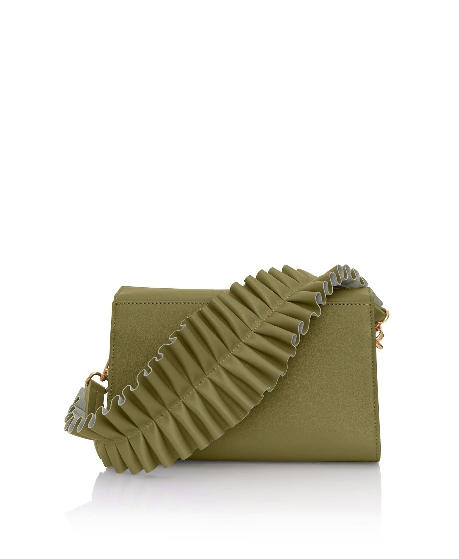 MALA GREEN SHOULDER BAG made by Andrea Iyamah