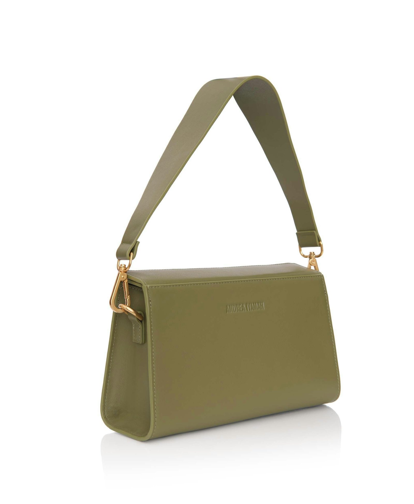 MALA GREEN SHOULDER BAG made by Andrea Iyamah