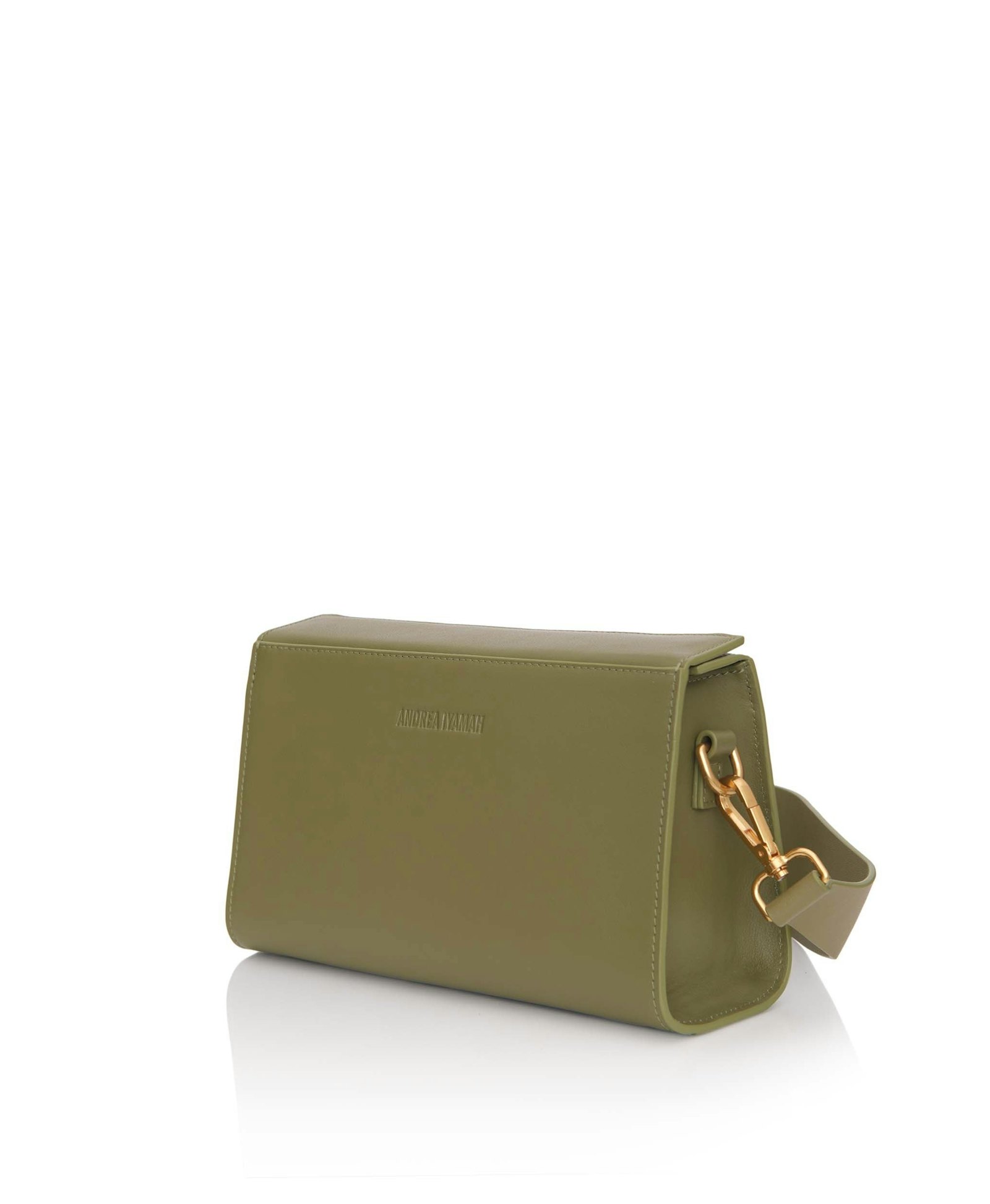 MALA GREEN SHOULDER BAG made by Andrea Iyamah