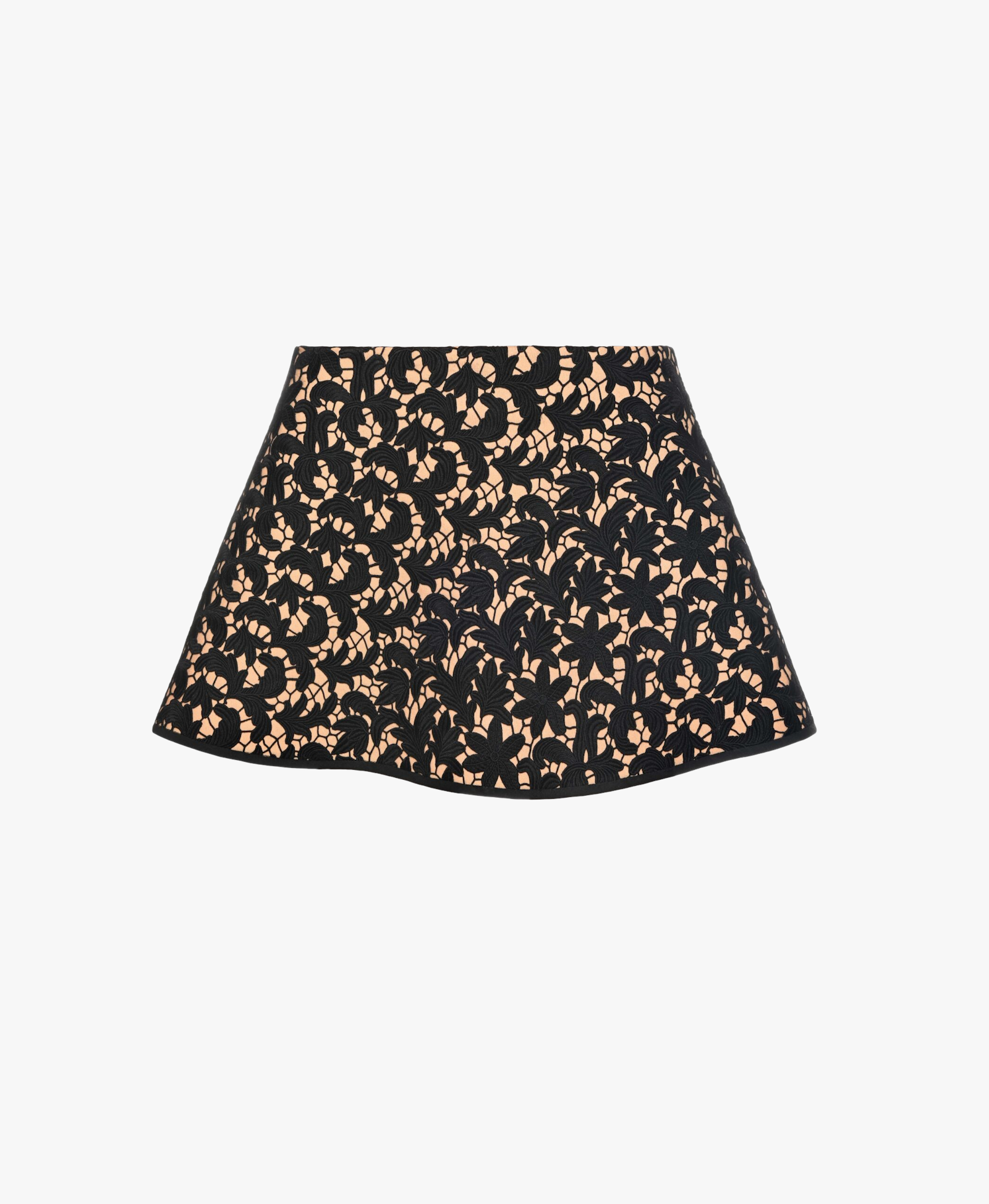 Floral mini skirt made by Maria Kokhia