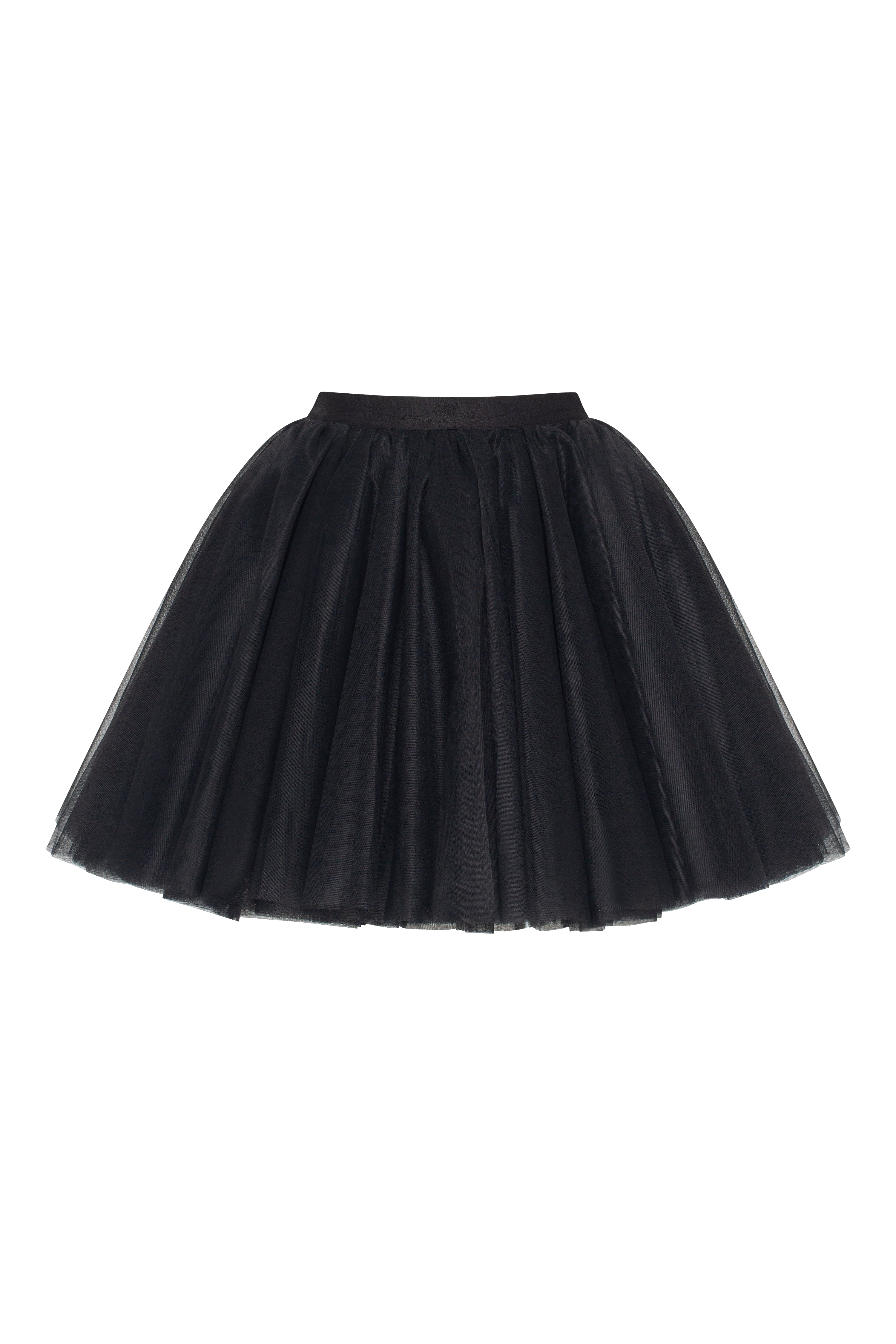 Shop Milla Gathered Organza Mini Skirt In Black, Xo Xo