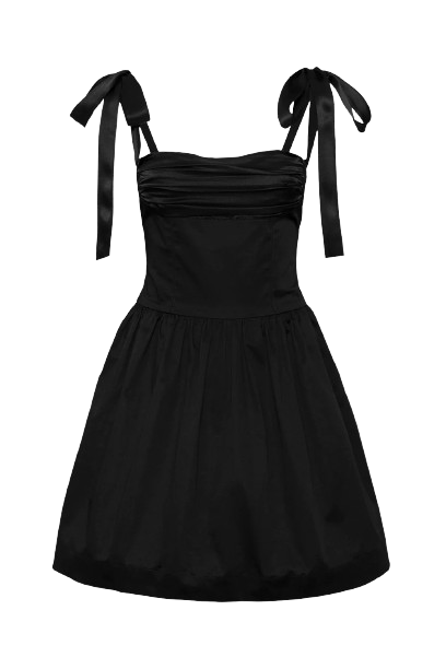 Murlong Cres Elsa Mini Dress Black