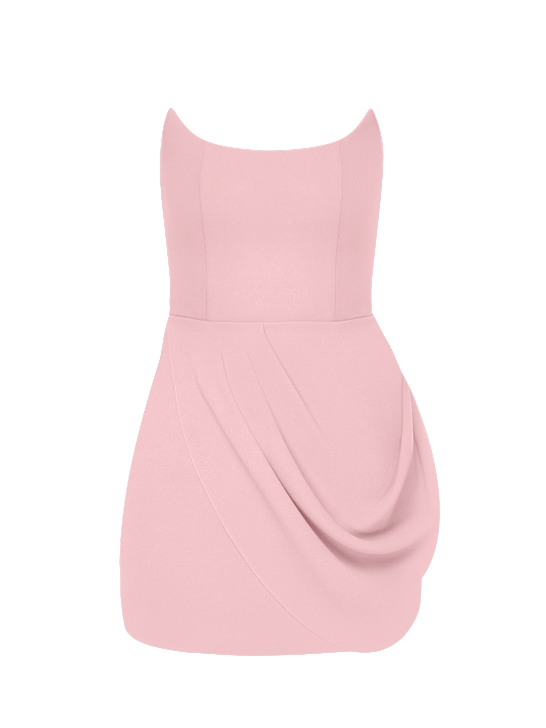 Shop Balykina Anastasia Matt Silk Dress Pink