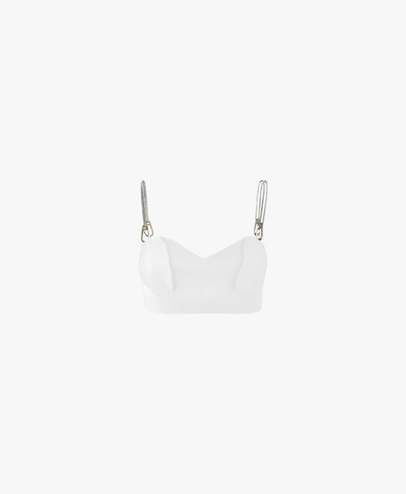ANJA White Top in White made by MAET