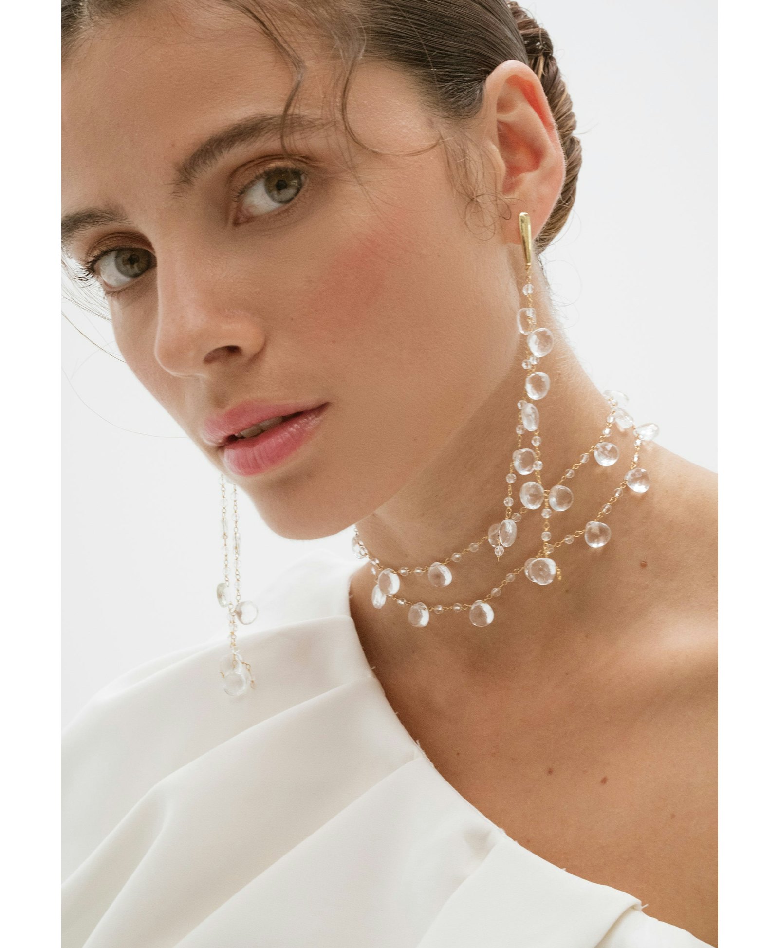 Pendientes Helene Cristales made by Lavani Jewels