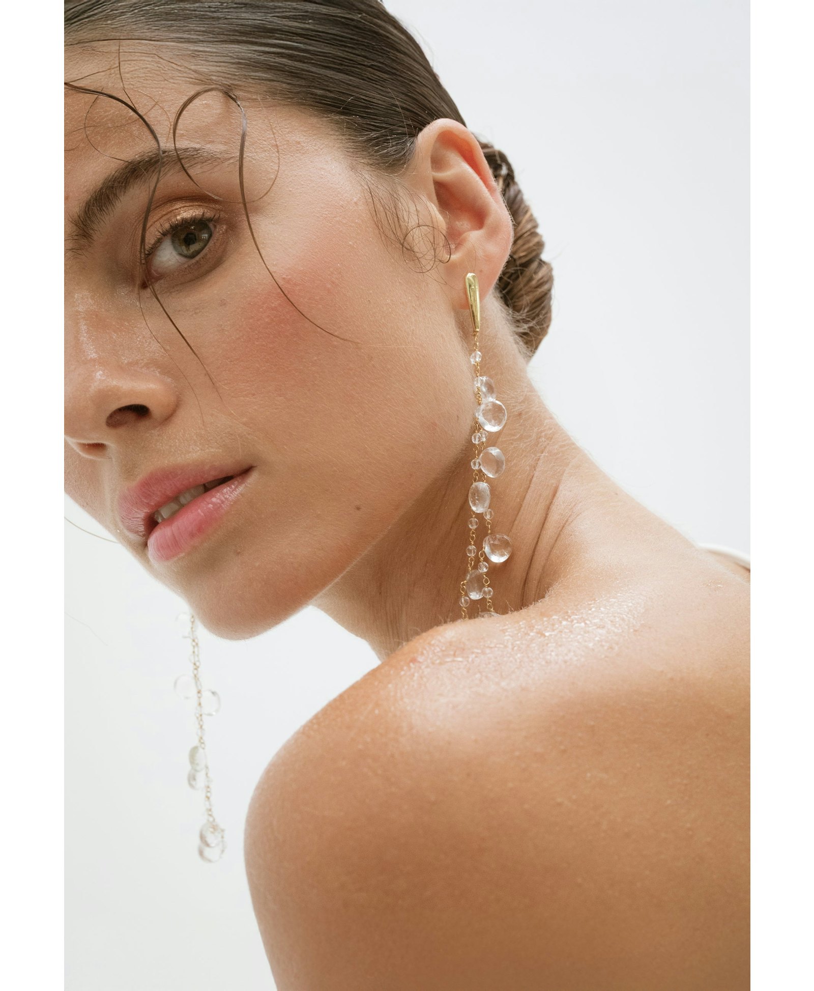 Pendientes Helene Cristales made by Lavani Jewels