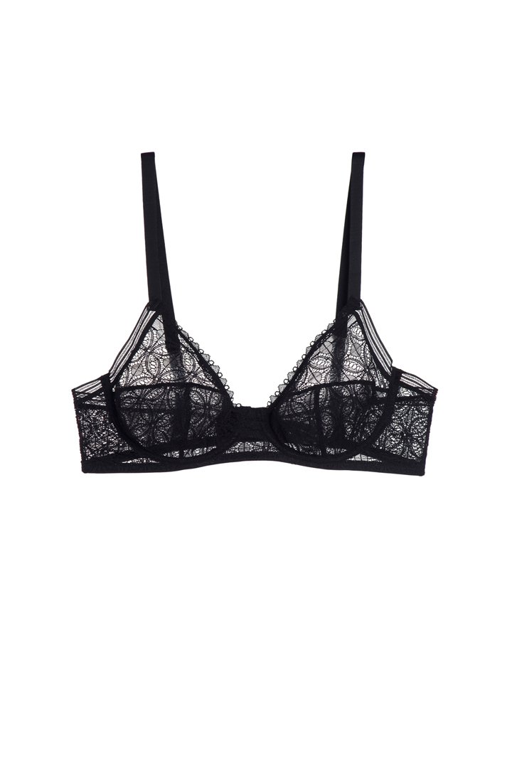 Buy Chloe High Apex Underwire Full Cup Bra | Black by Else - Lingerie ...