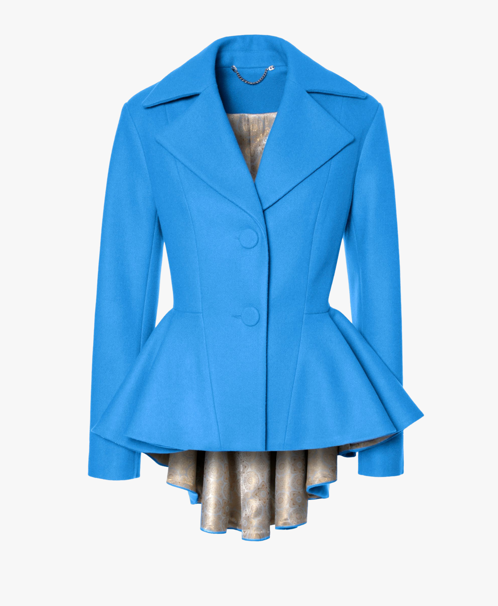 Coat Ingrid French Blue made by HALEWSKI