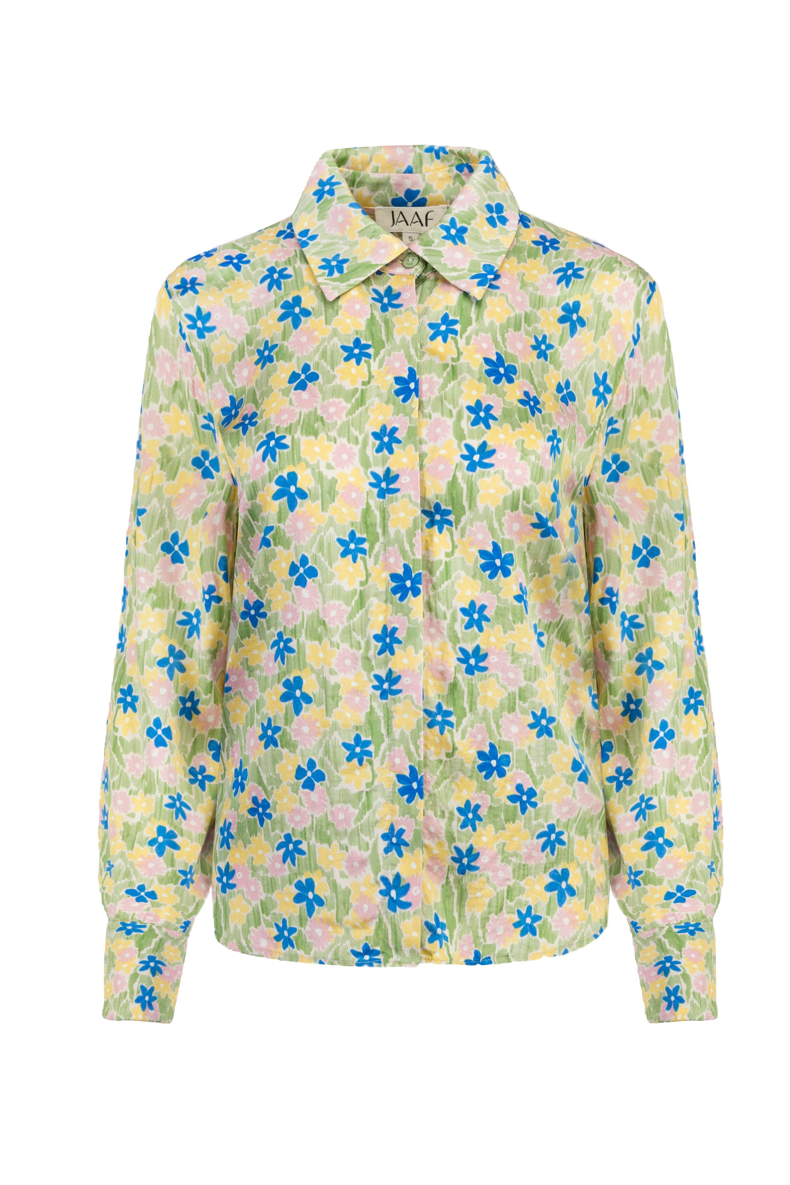 Jaaf Relaxed Shirt In Meadow Print In Multi Colour