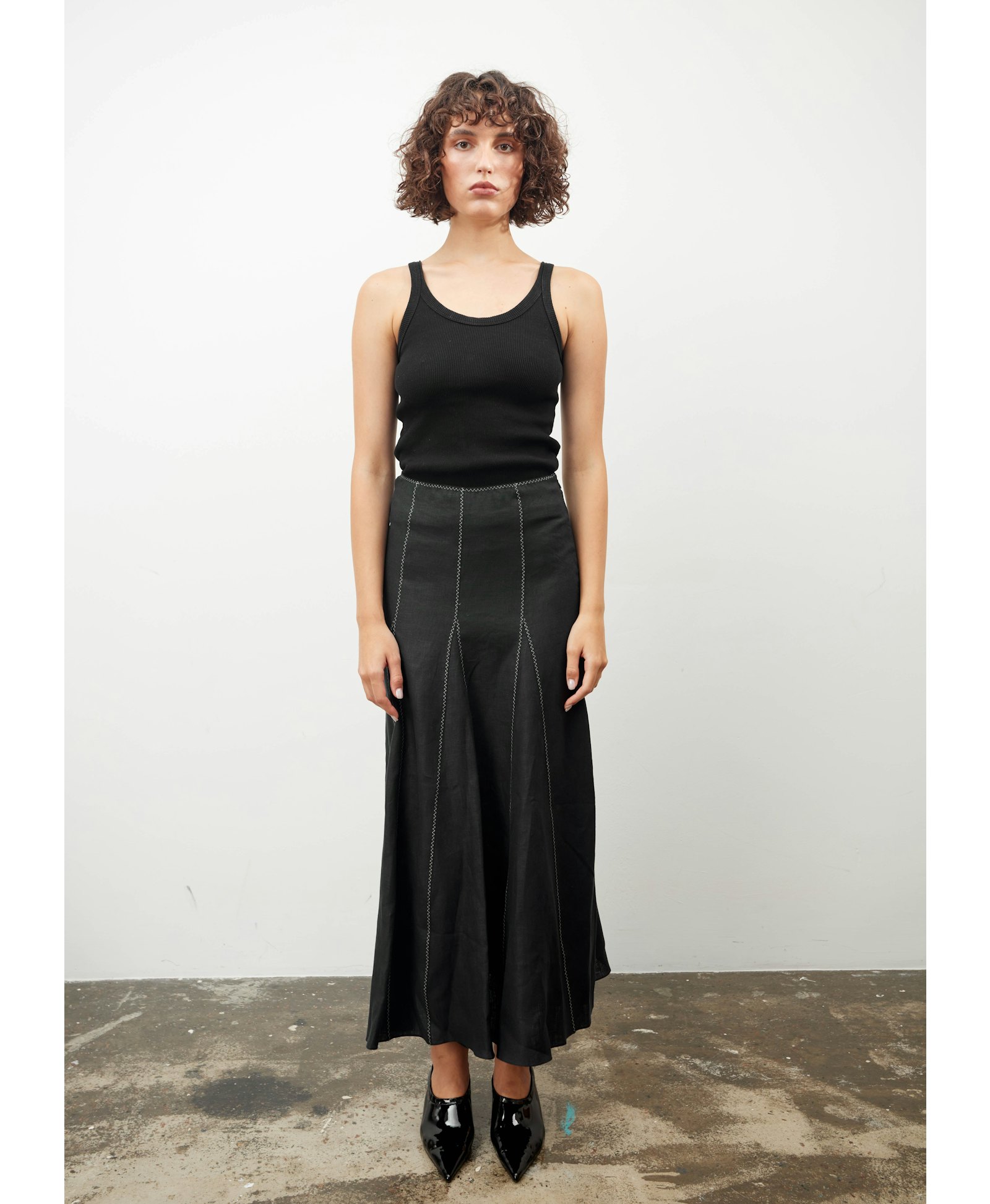 A-line maxi SKIRT made by Tamar Keburia