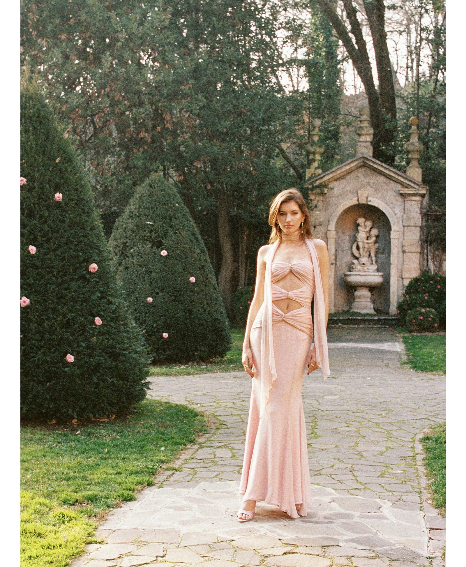 Cassandra Dress (Pink) made by Nana Jacqueline