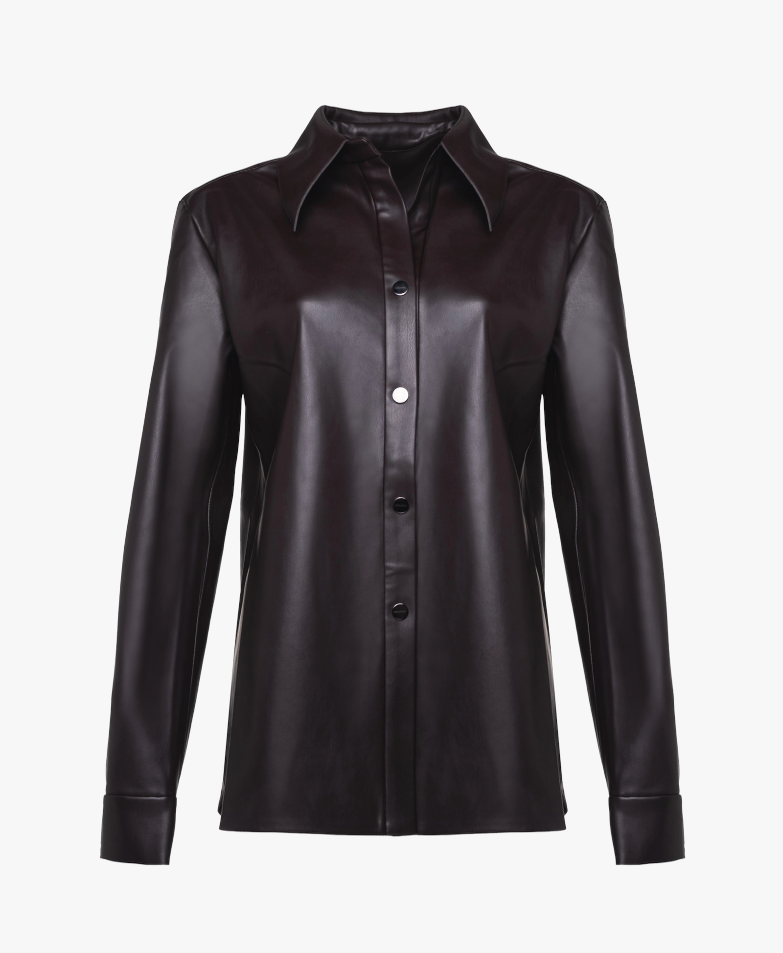 Eco-leather Shirt made by Gasanova
