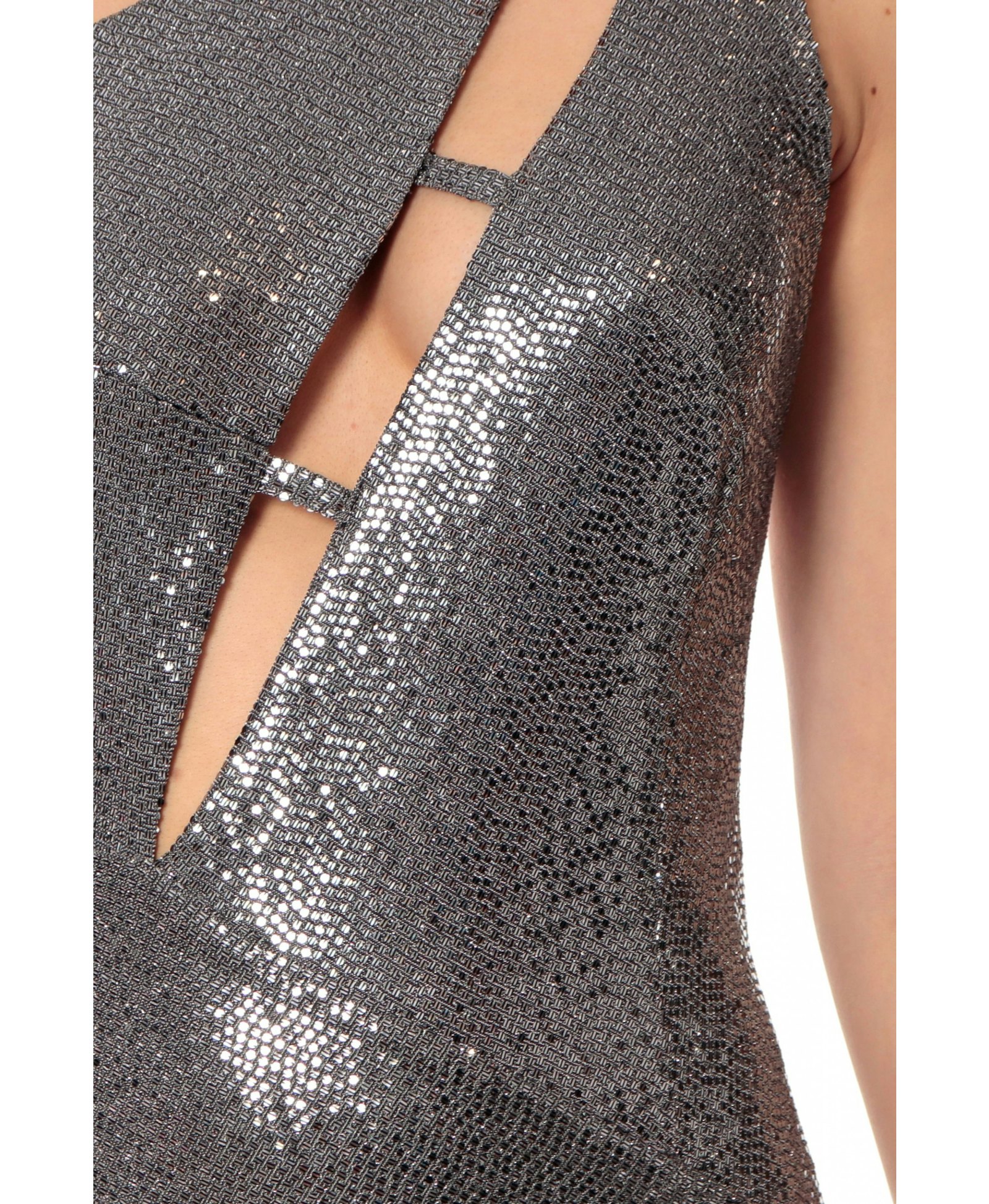 Dress Vivian Steel Grey made by HALEWSKI