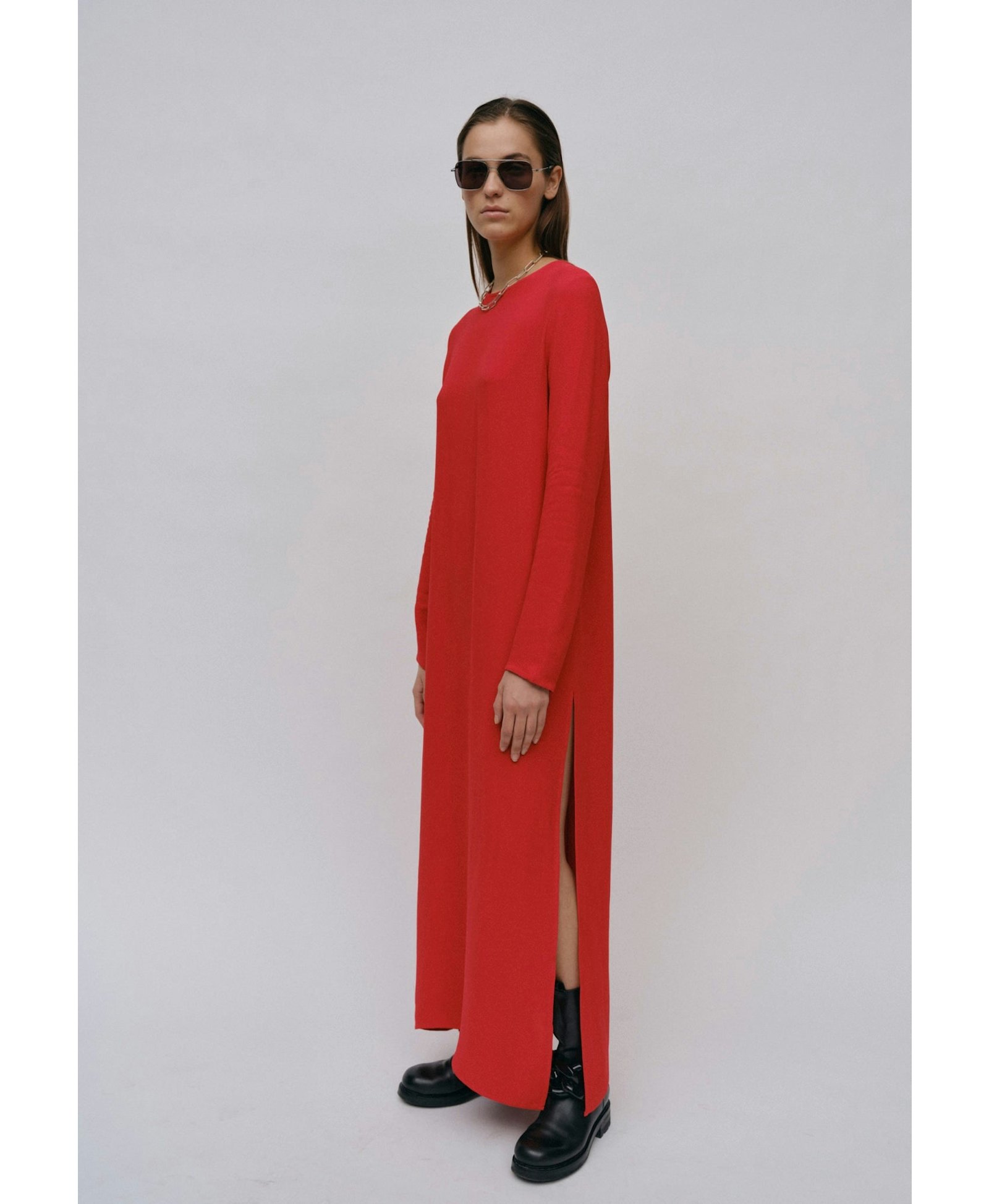 Molly Dress - Red made by HERSKIND