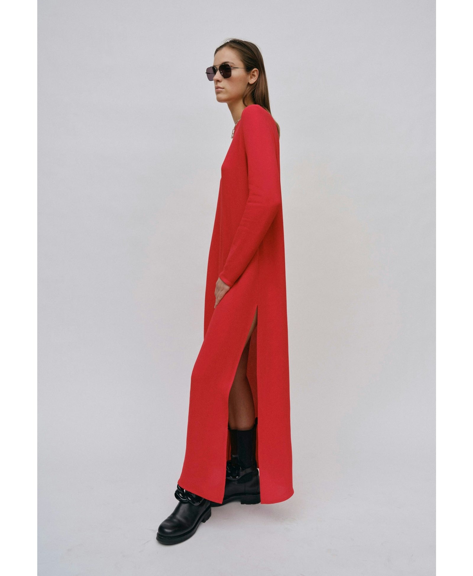 Molly Dress - Red made by HERSKIND