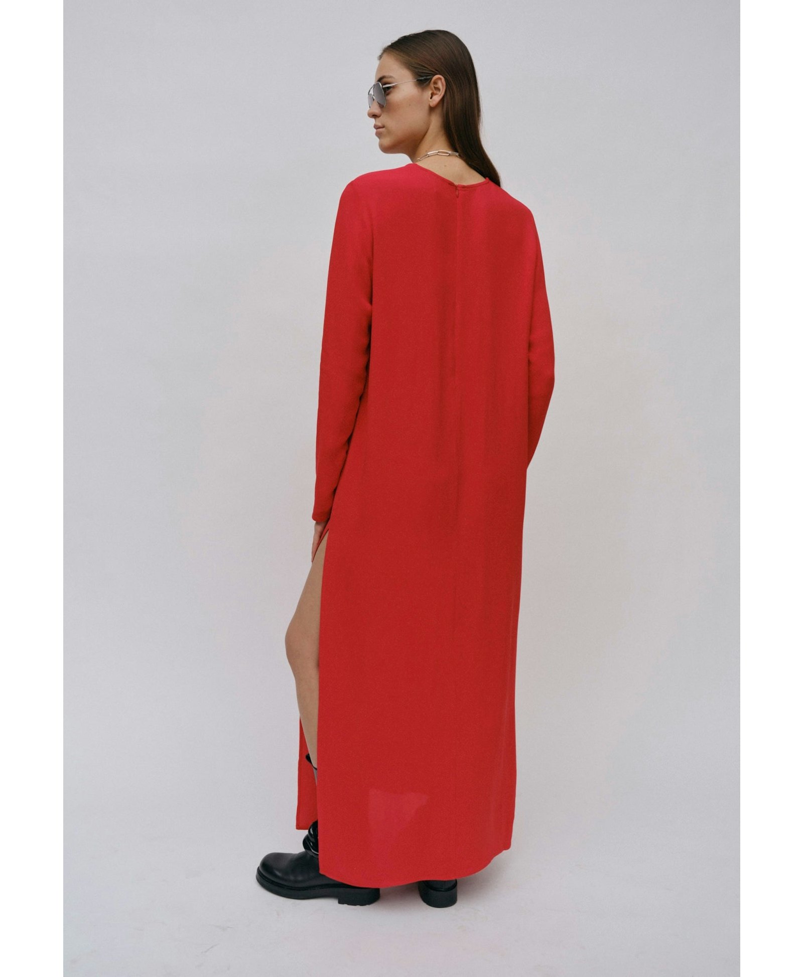 Molly Dress - Red made by HERSKIND