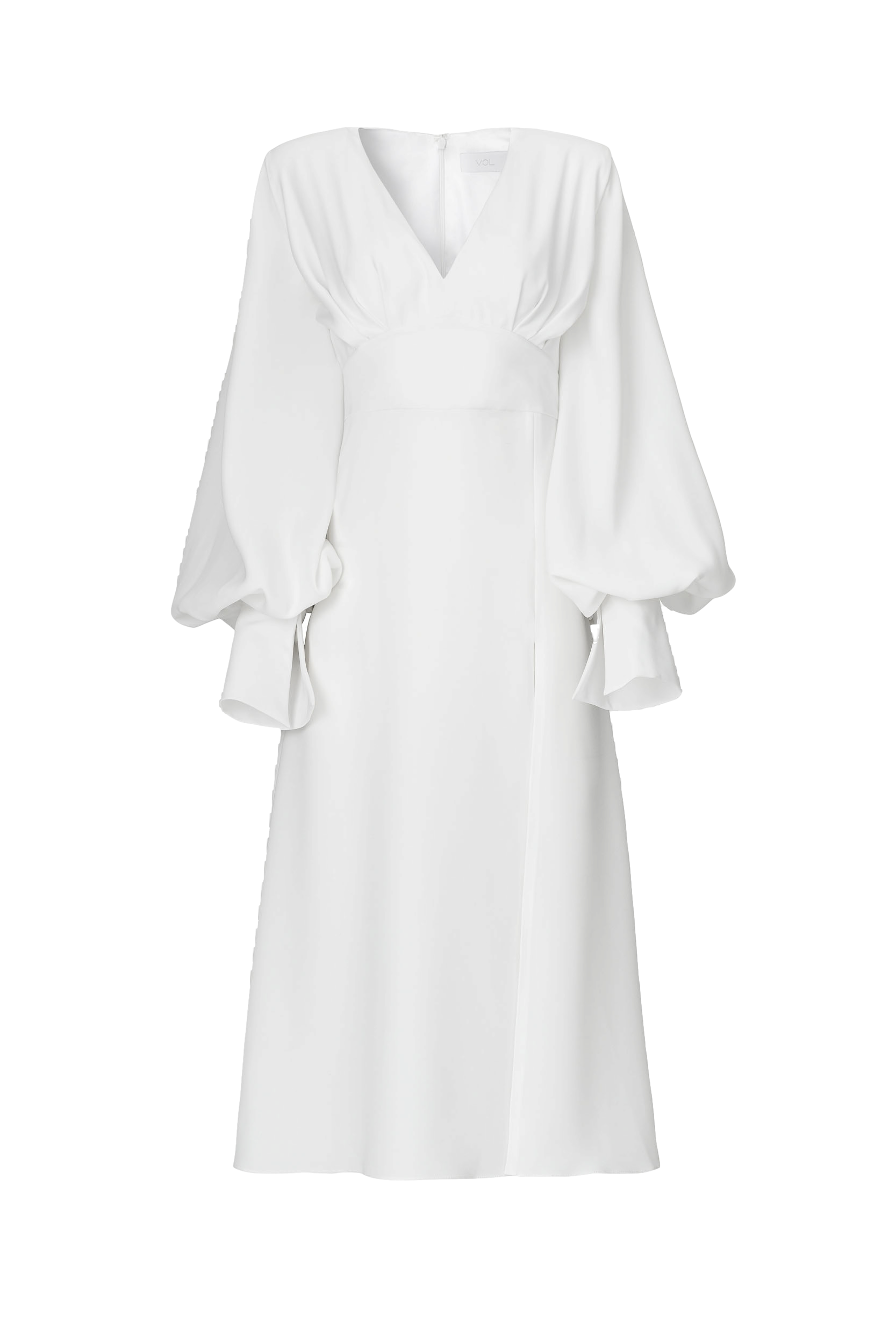 Vol Venice Dress In White