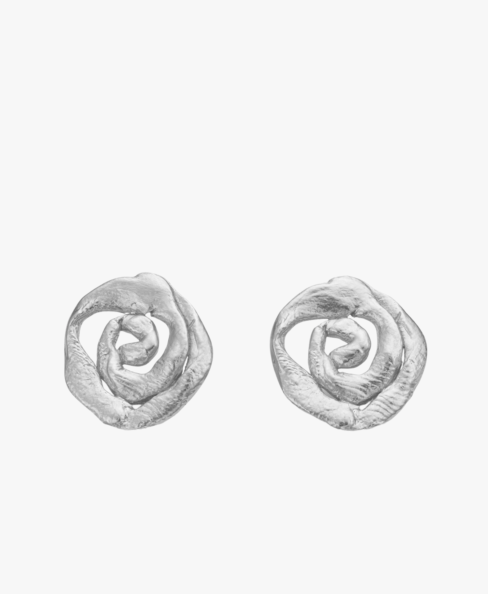 Origin Small Earrings Silver made by Eva Remenyi