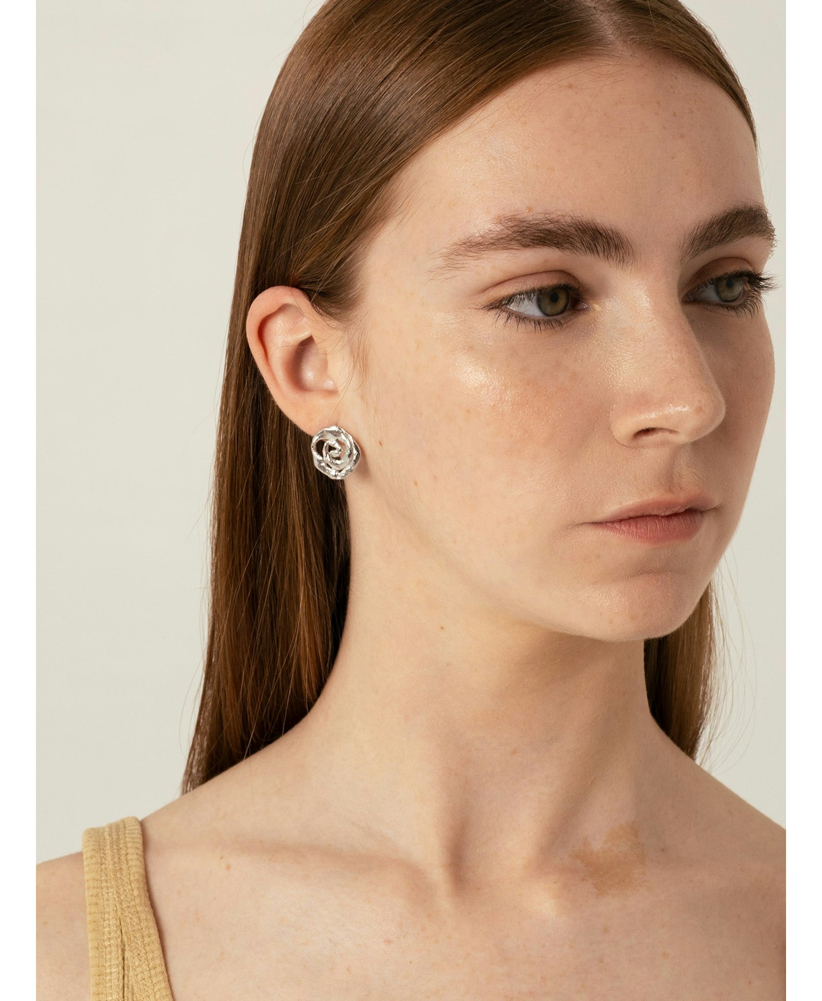 Origin Small Earrings Silver made by Eva Remenyi