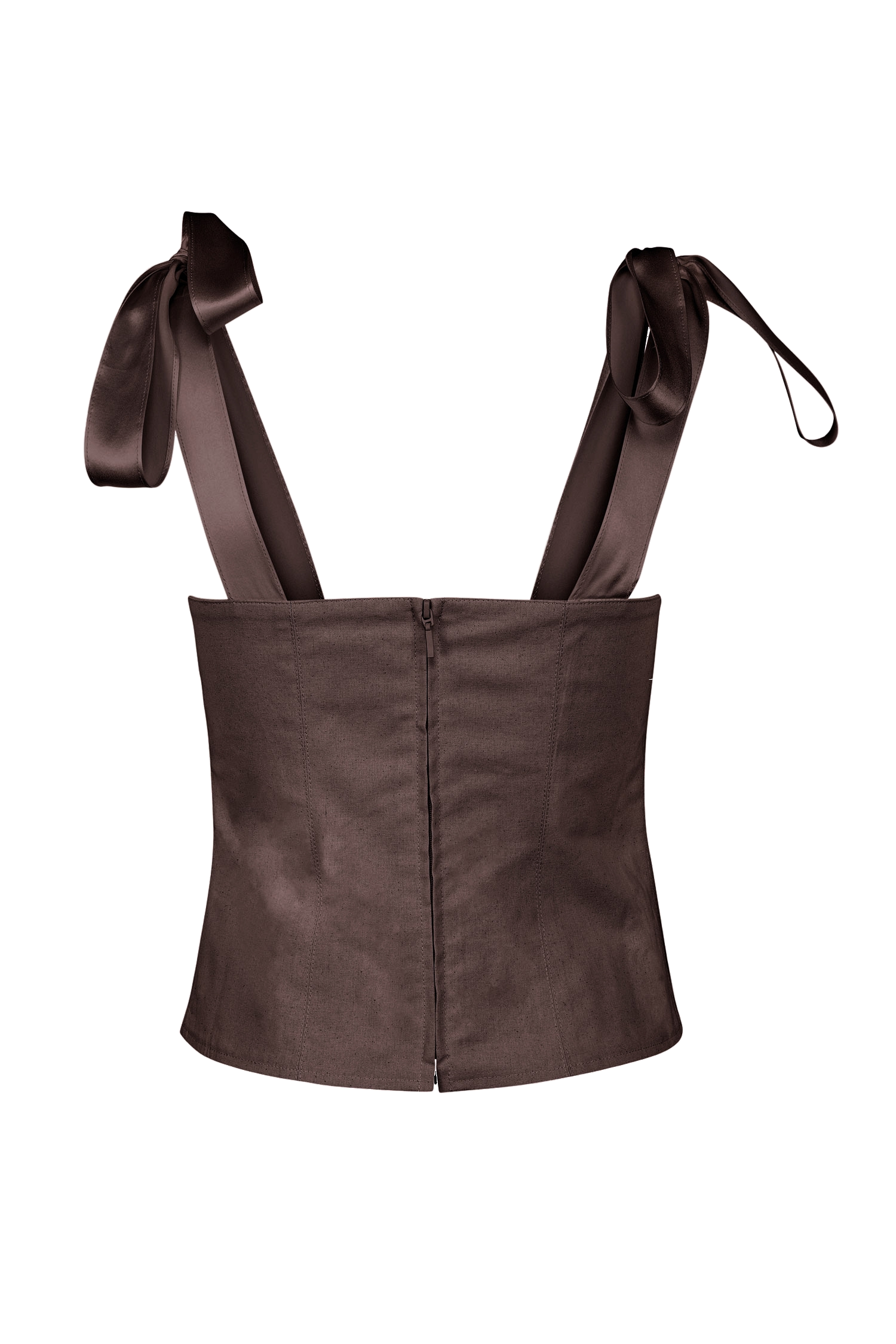 Shop Murlong Cres Elsa Bustier Brown