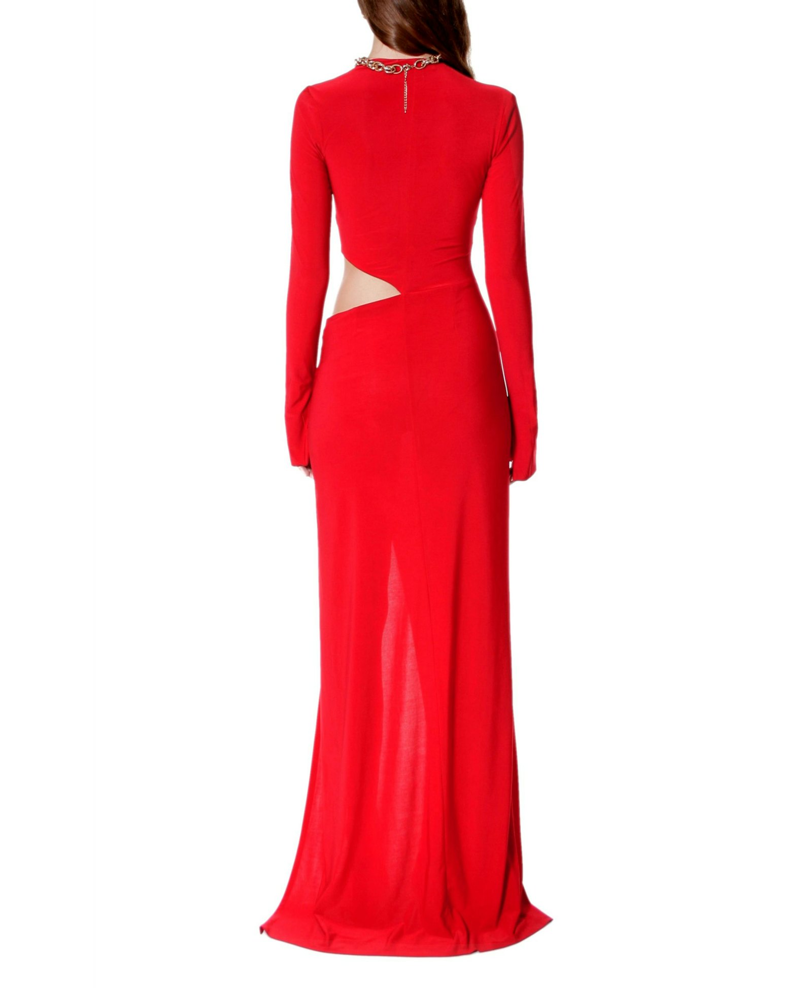 Dress Skylar Million Dollar Red in Red made by HALEWSKI