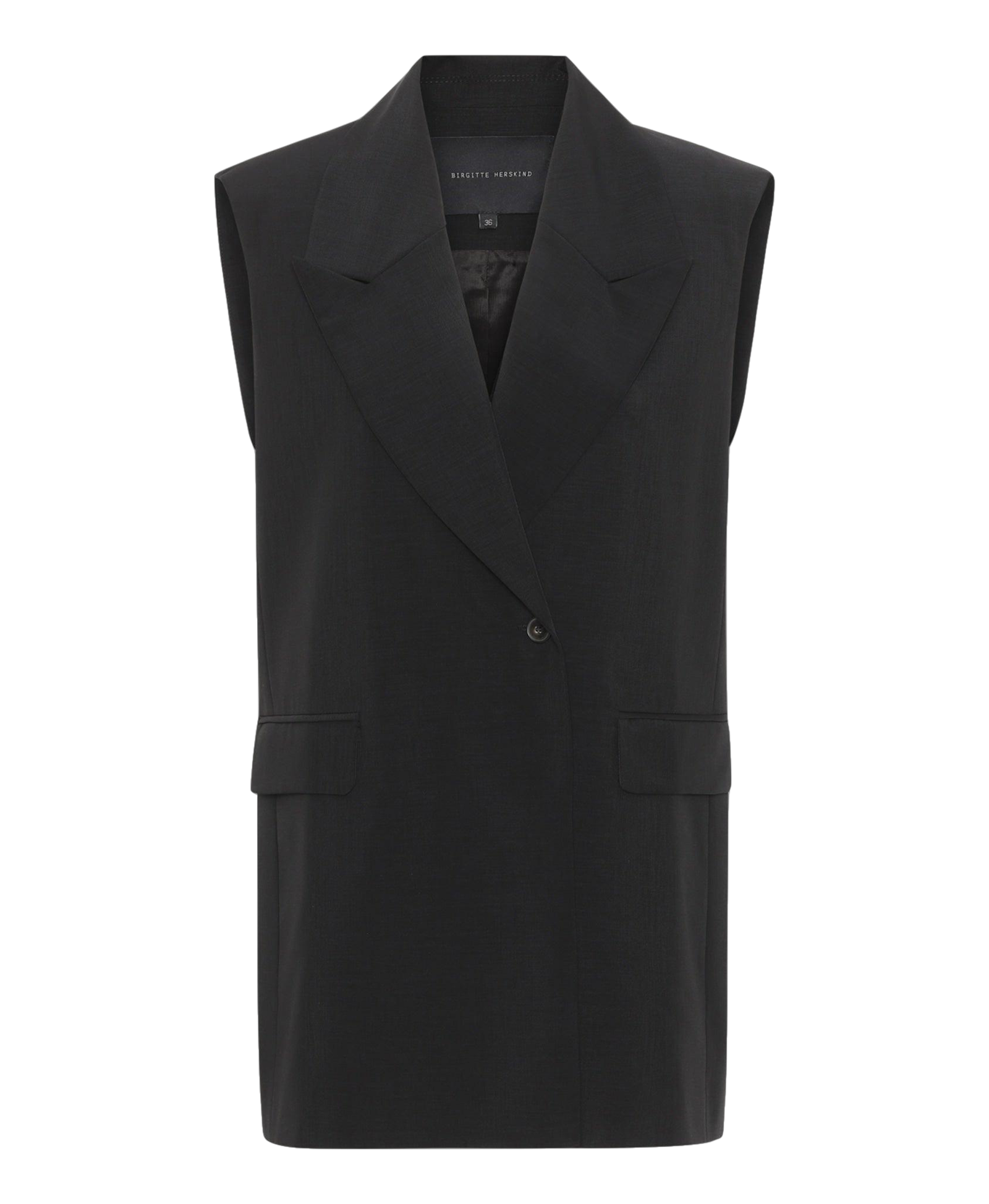 Phoebe Vest - Black made by HERSKIND